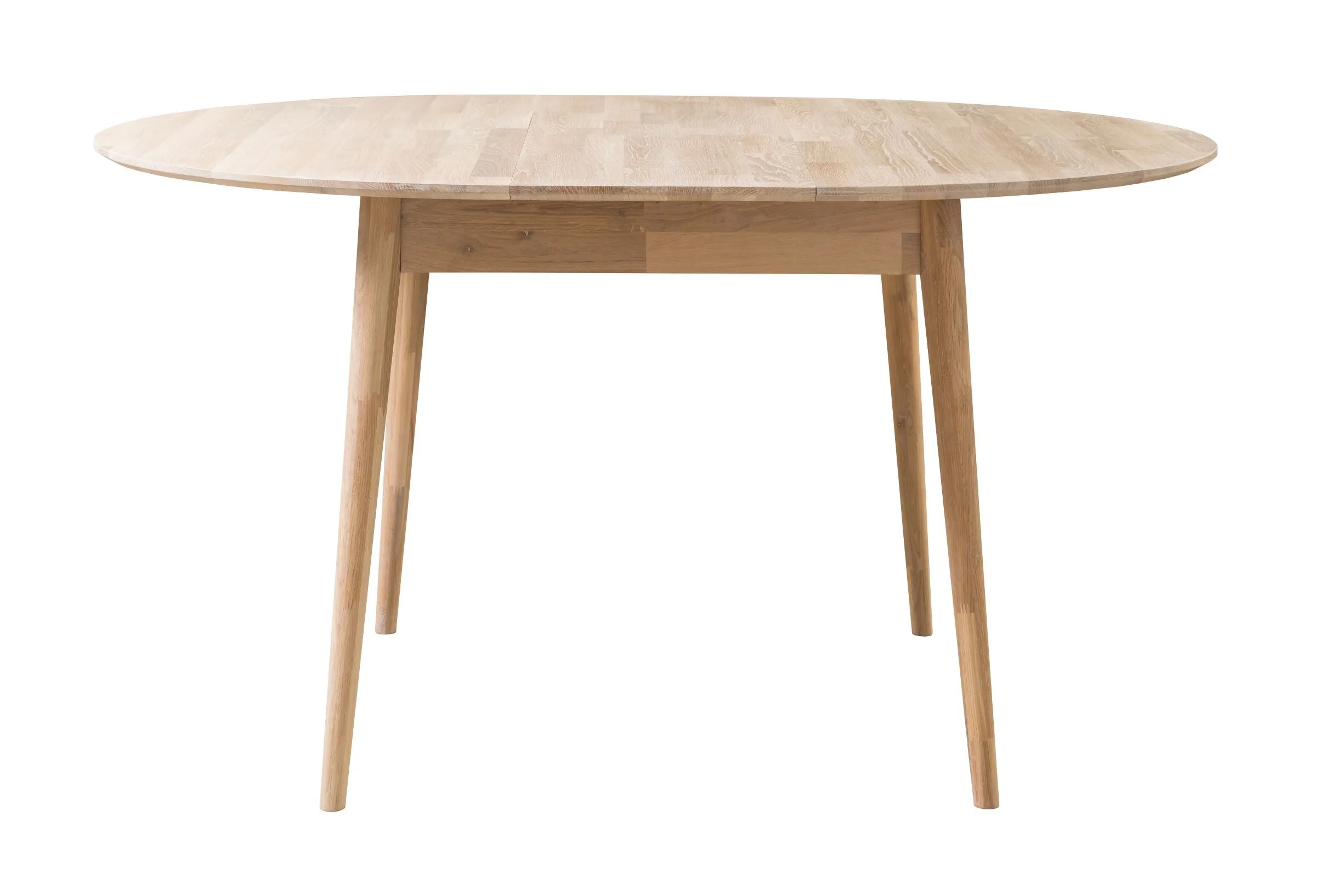 Table à manger ronde extensible en chêne massif Escandi 4 - NordicStory - Image 13