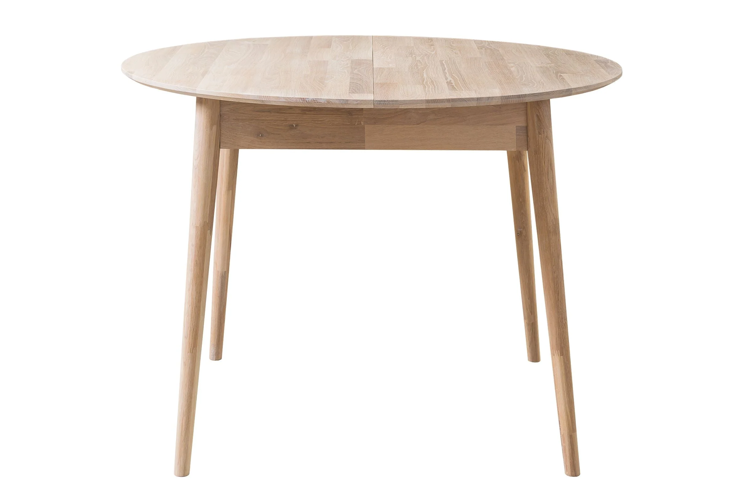 Table à manger ronde extensible en chêne massif Escandi 4 - NordicStory - Image 15