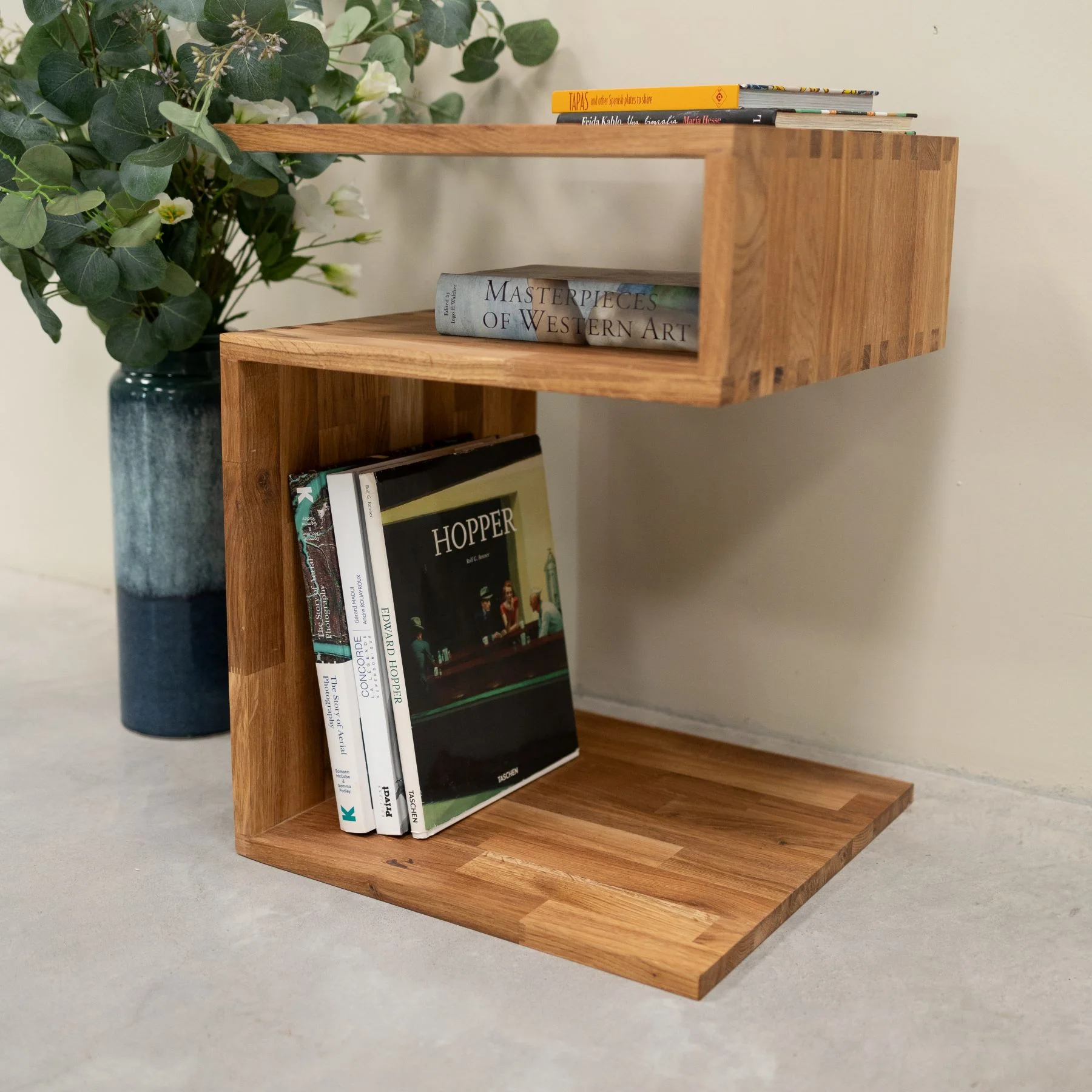 Table d’appoint en bois massif de chêne Sofi – NordicStory - Image 3