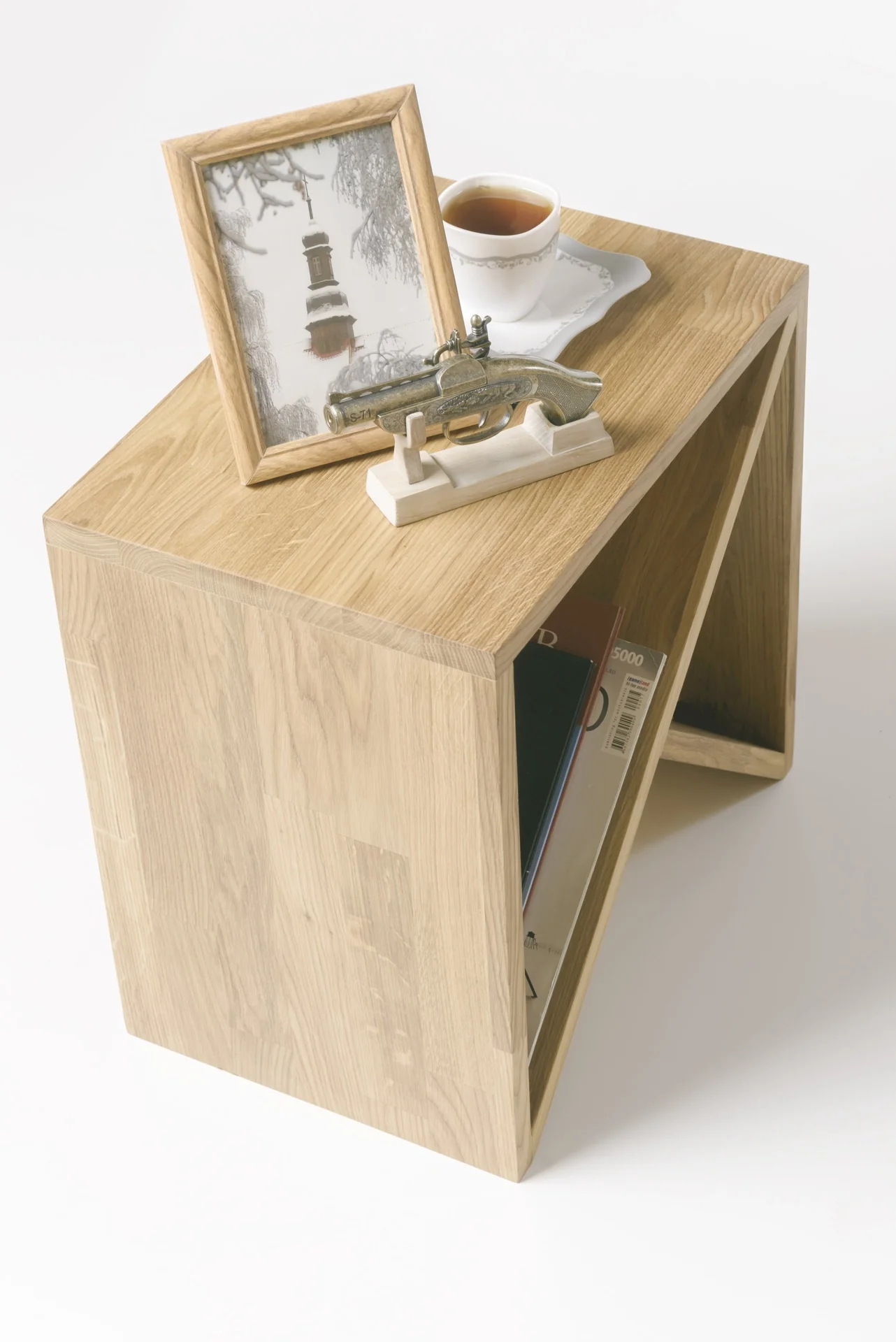Table de chevet en bois massif de chêne Danemark –  NordicStory - Image 15