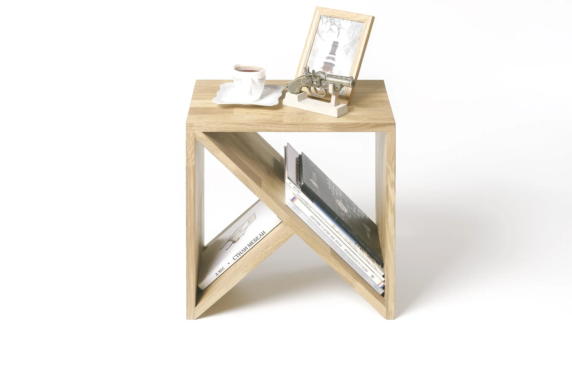 Table de chevet en bois massif de chêne Danemark –  NordicStory - Image 17