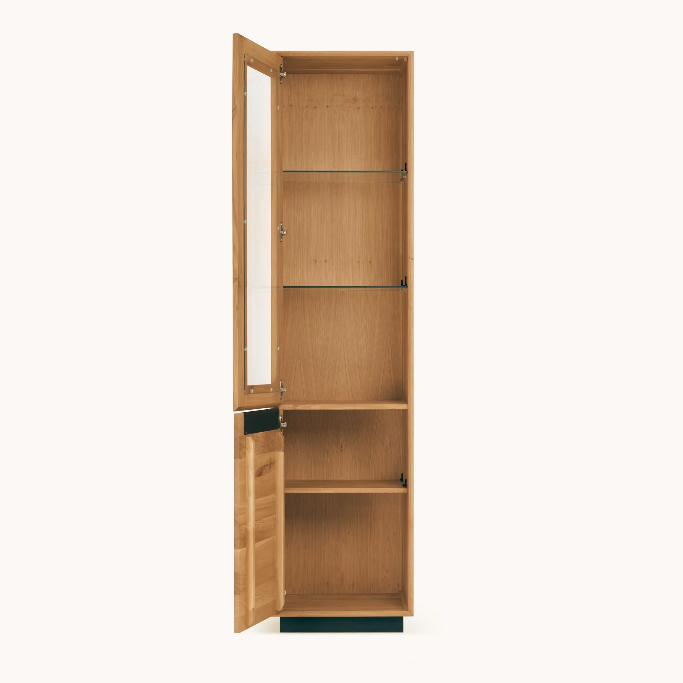 Vitrine en bois massif de chêne Bremen 1 - NordicStory - Image 3