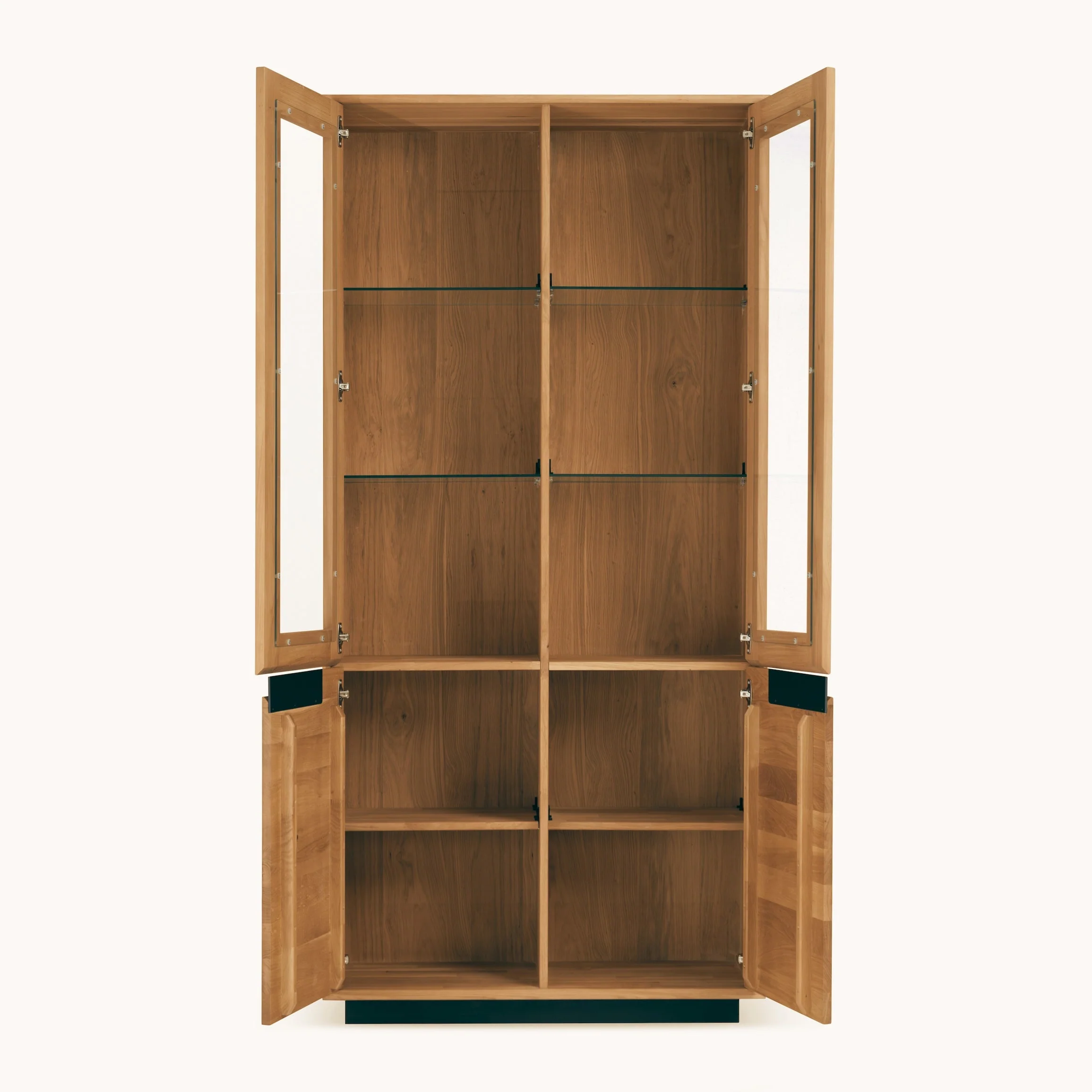 Vitrine en bois massif de chêne Bremen 2 - NordicStory - Image 3