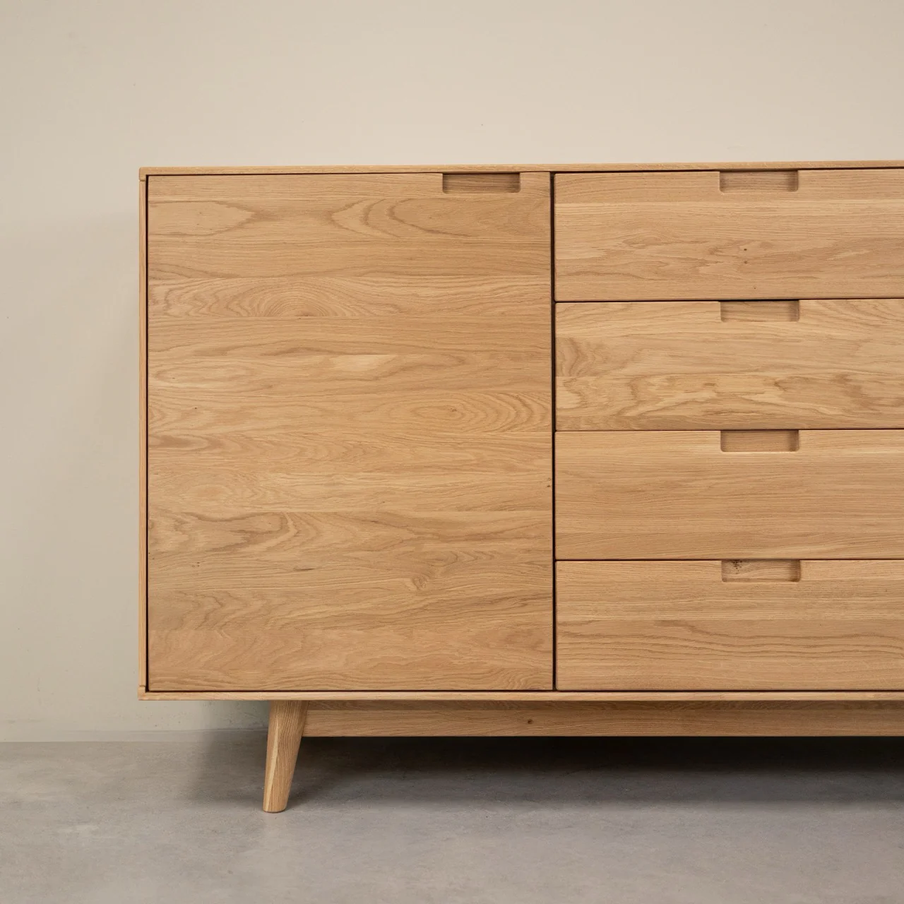Buffet en bois massif de chêne Escandi Atelier - NordicStory - Image 10