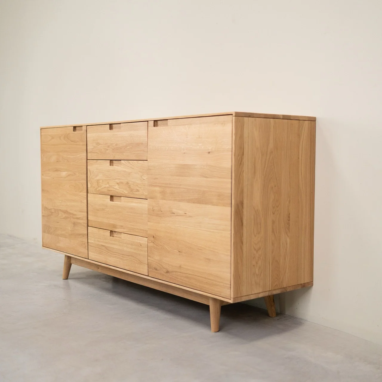 Buffet en bois massif de chêne Escandi Atelier - NordicStory - Image 5