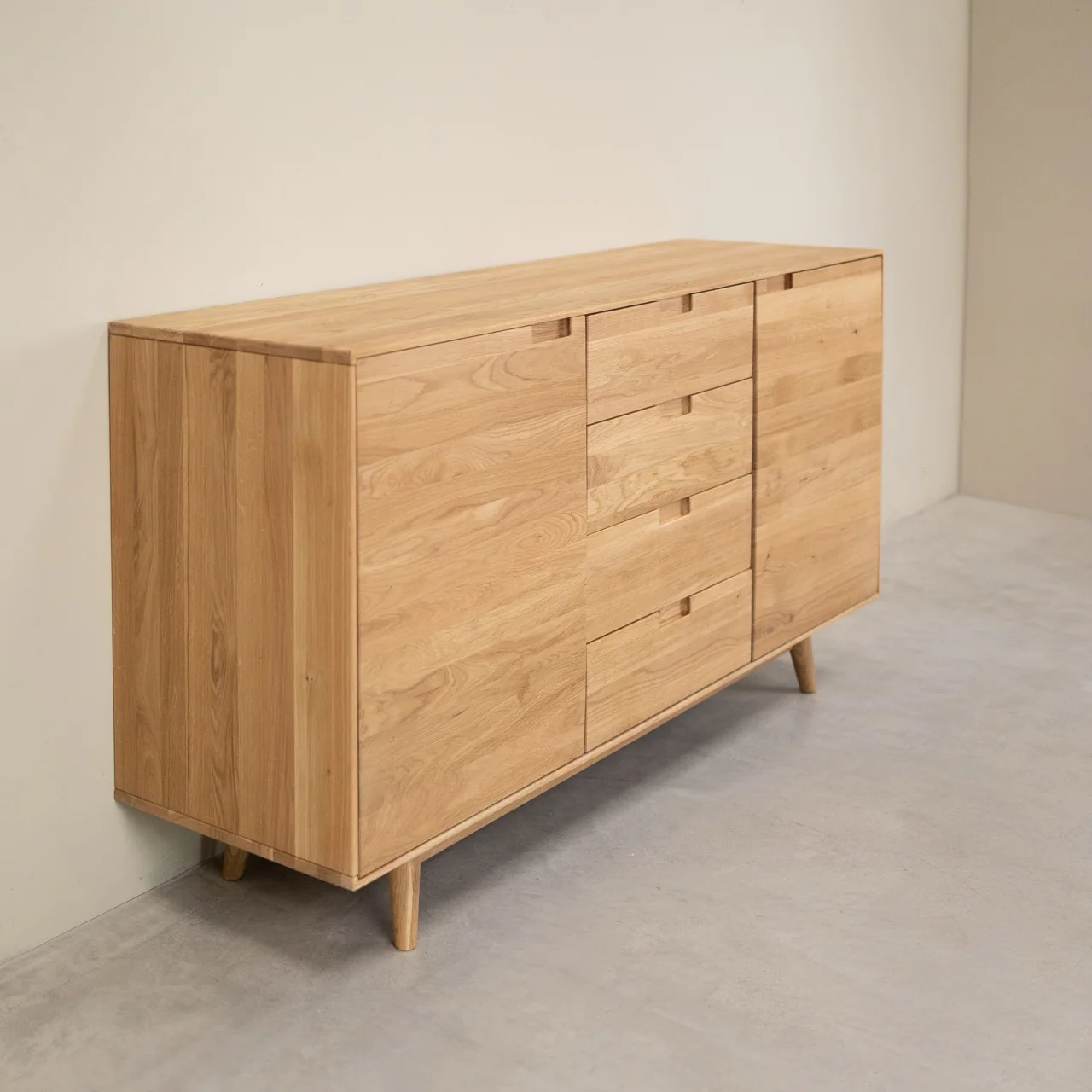 Buffet en bois massif de chêne Escandi Atelier - NordicStory - Image 6
