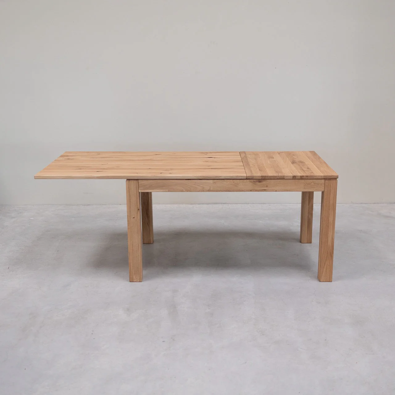 Table à manger extensible en bois massif de chêne L2 - NordicStory - Image 5