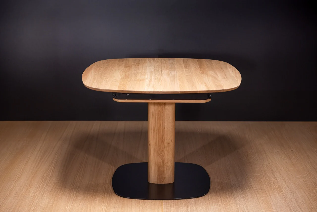 Table à manger extensible en bois massif LUNA - VESKOR - Image 5