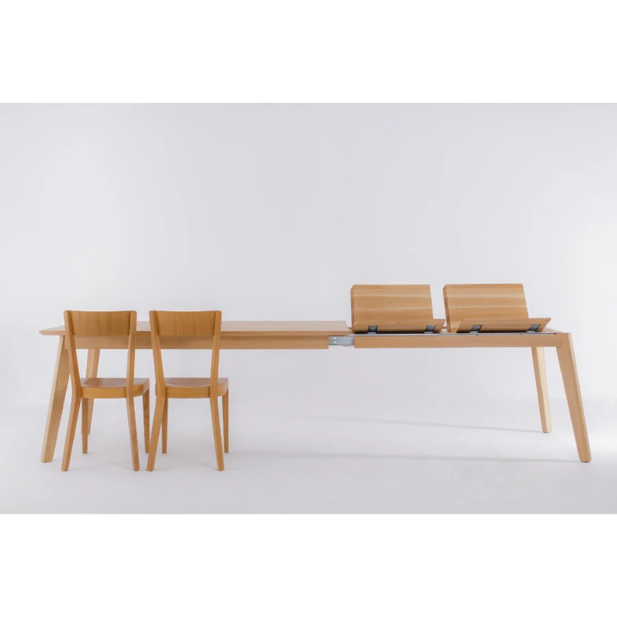 Table à manger extensible en bois massif PREMIER - VESKOR