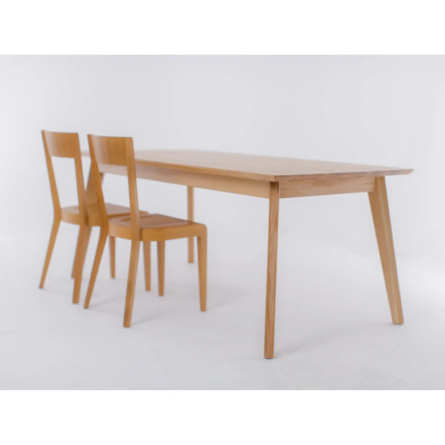 Table à manger extensible en bois massif PREMIER - VESKOR - Image 3