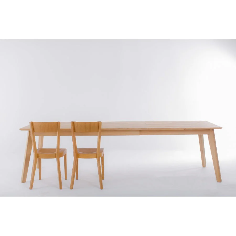Table à manger extensible en bois massif PREMIER - VESKOR - Image 4