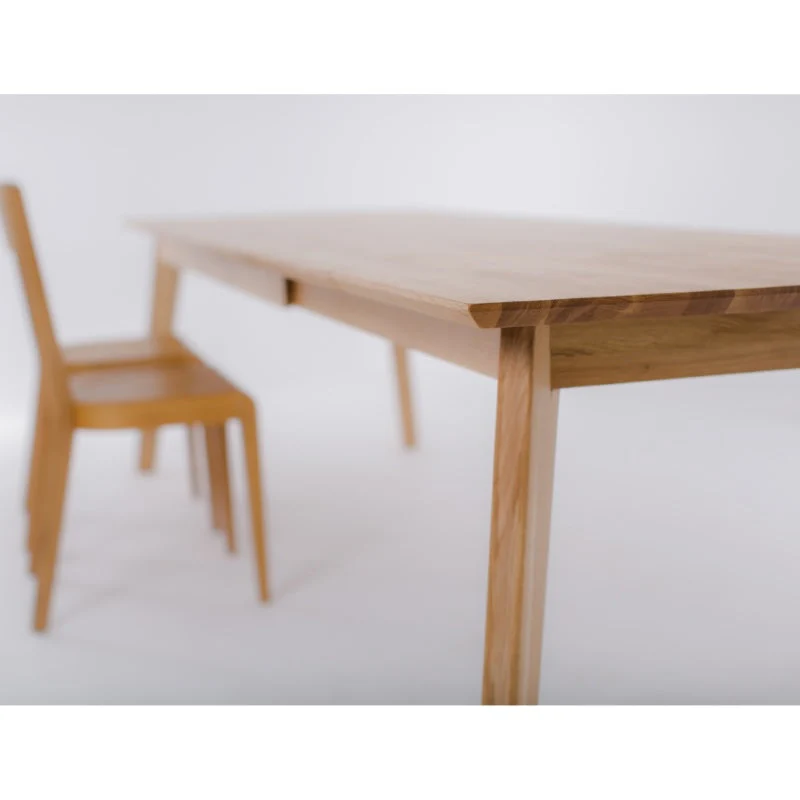Table à manger extensible en bois massif PREMIER - VESKOR - Image 7