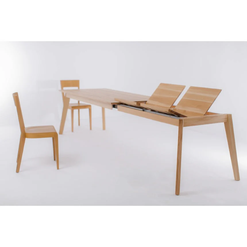 Table à manger extensible en bois massif PREMIER - VESKOR - Image 8