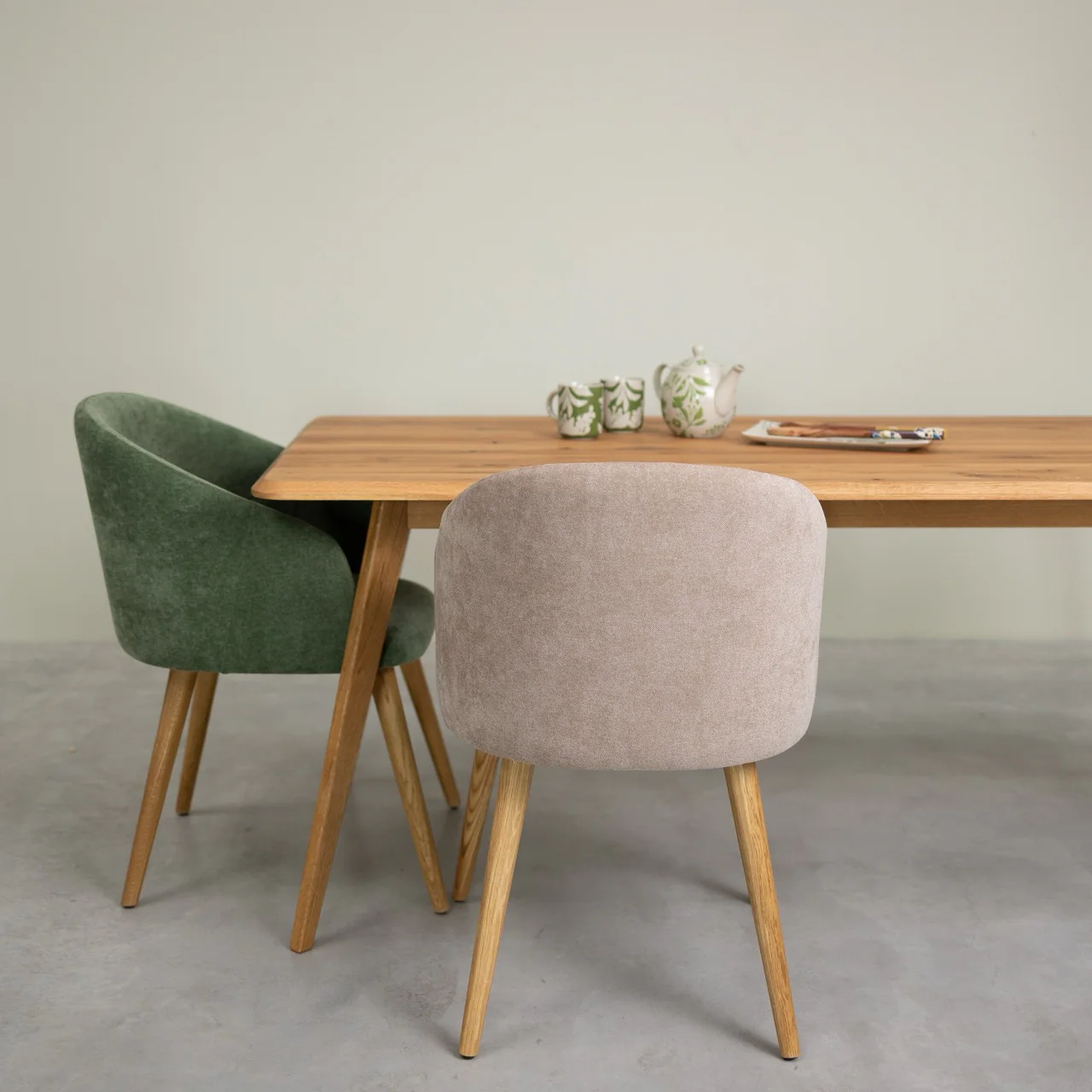 Table à manger rectangulaire en chêne massif Genève - NordicStory - Image 10