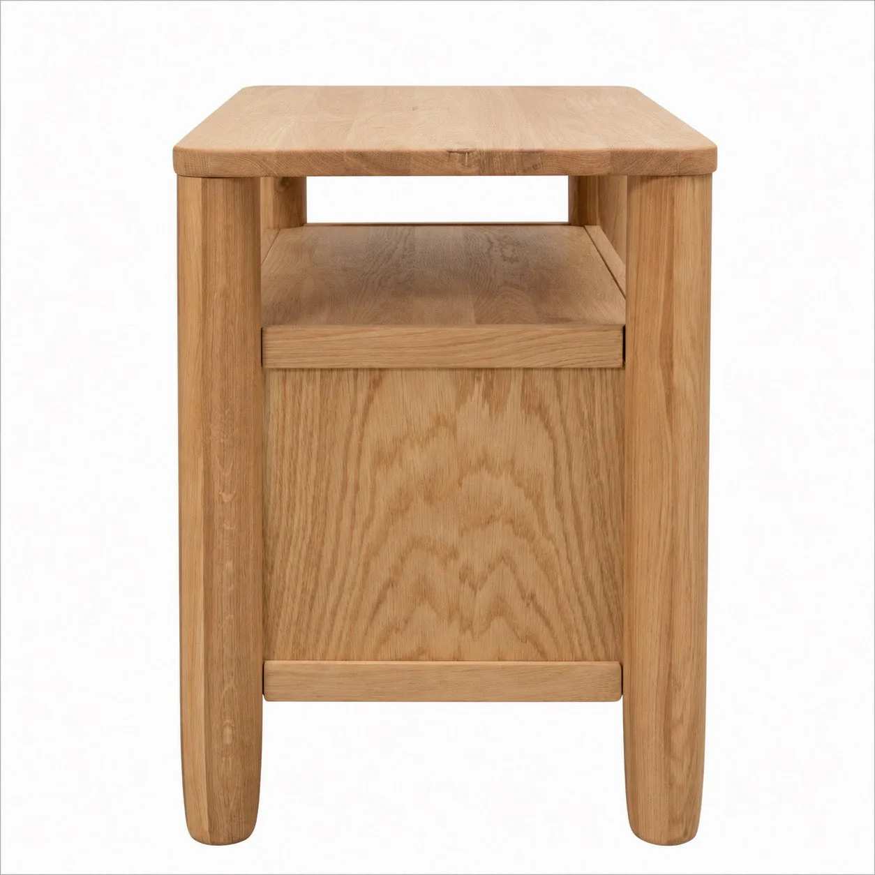 Table de chevet en bois massif de chêne AURA - VESKOR - Image 7