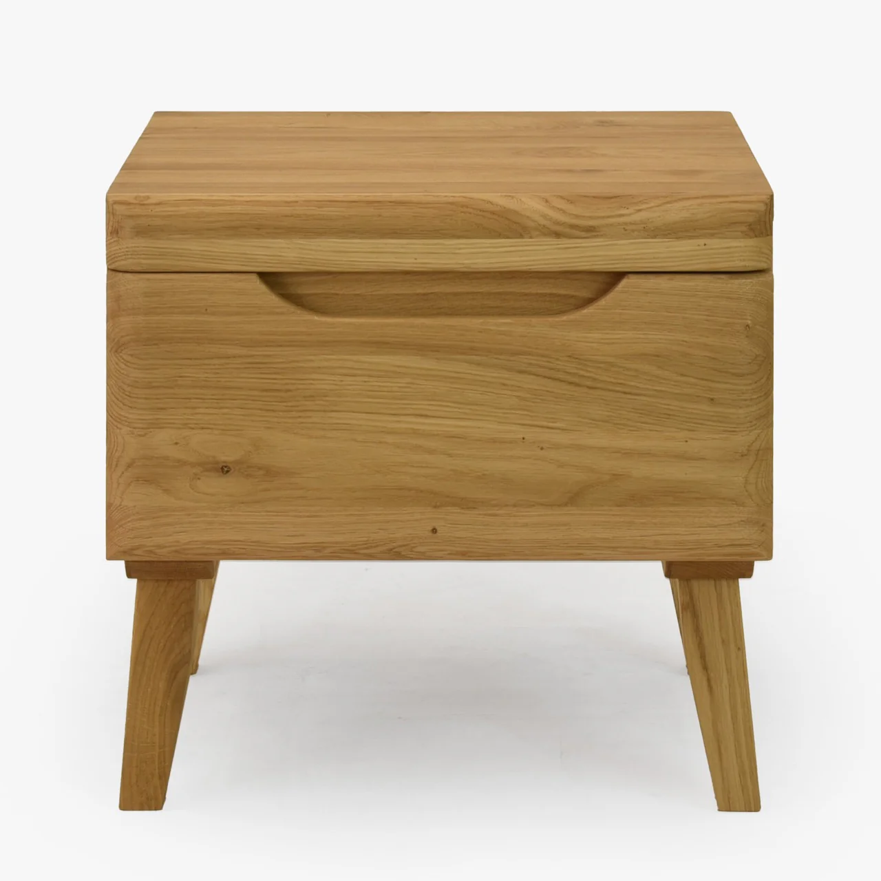 Table de chevet en bois massif de chêne Milan - NordicStory - Image 5