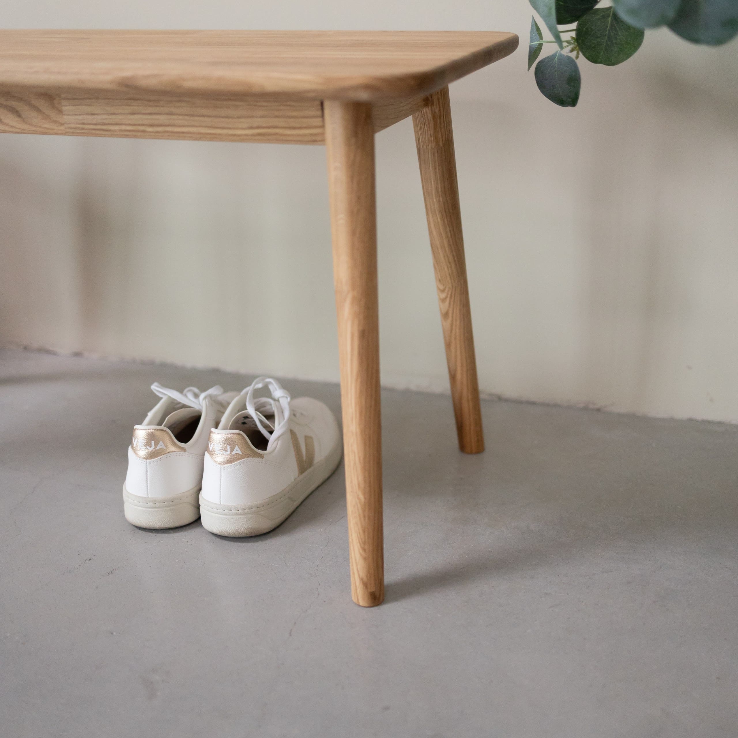 Banc ou table basse en bois massif de chêne Malmo - NordicStory - Image 6