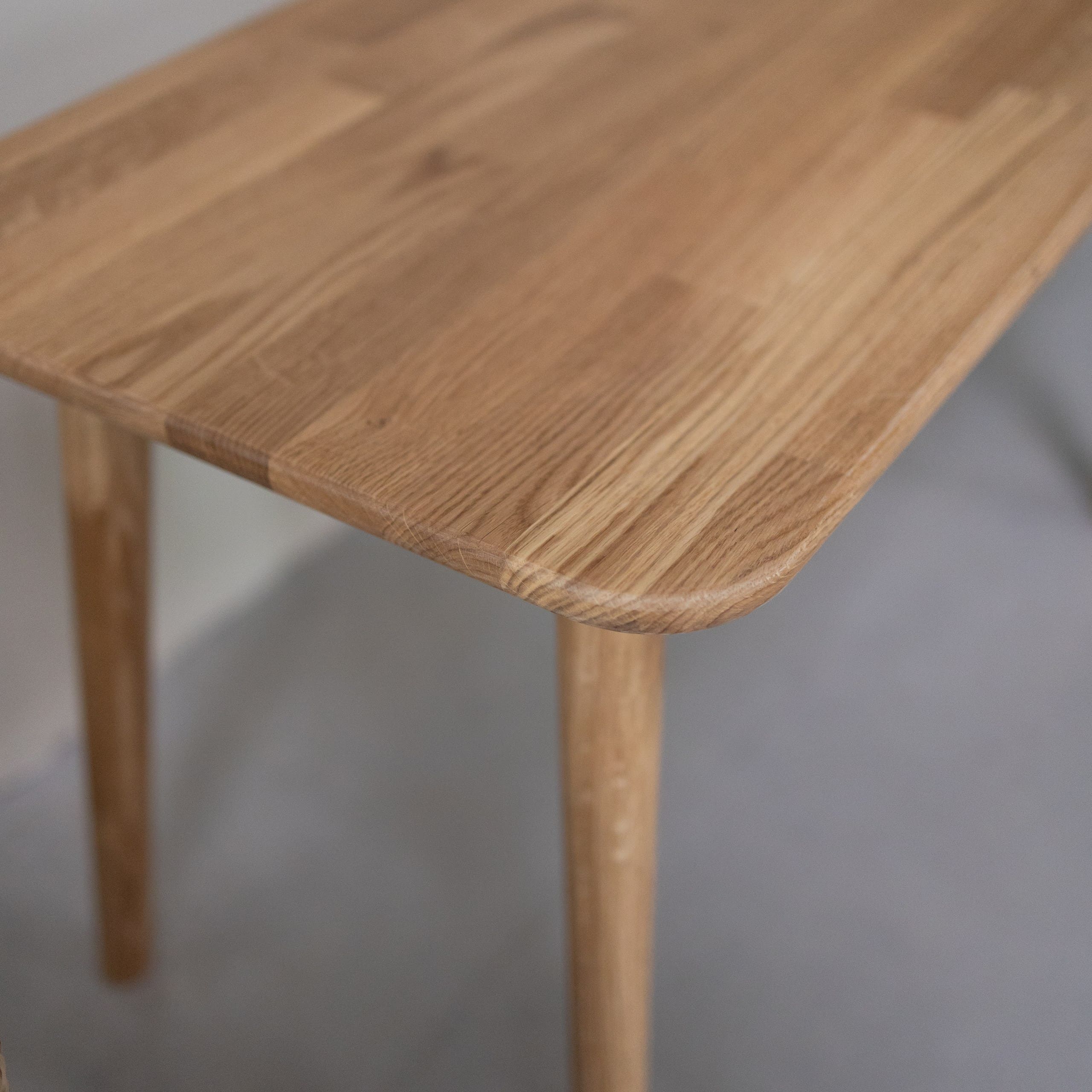 Banc ou table basse en bois massif de chêne Malmo - NordicStory - Image 8