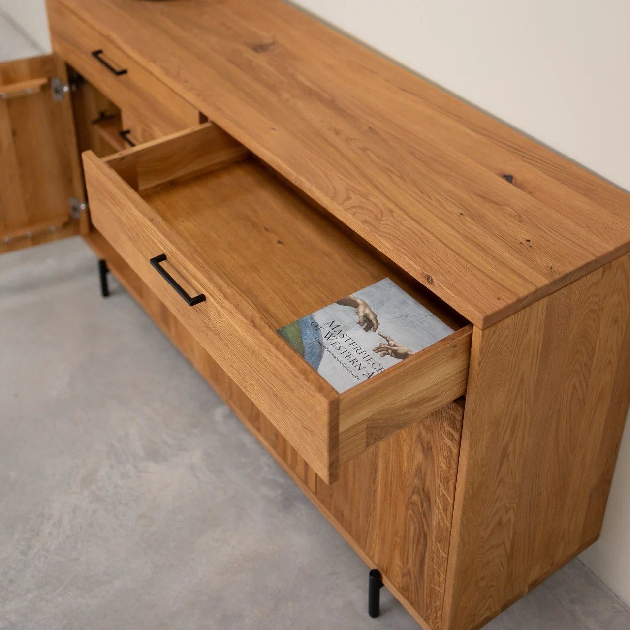 Buffet en bois massif Normandie - NordicStory - Image 13