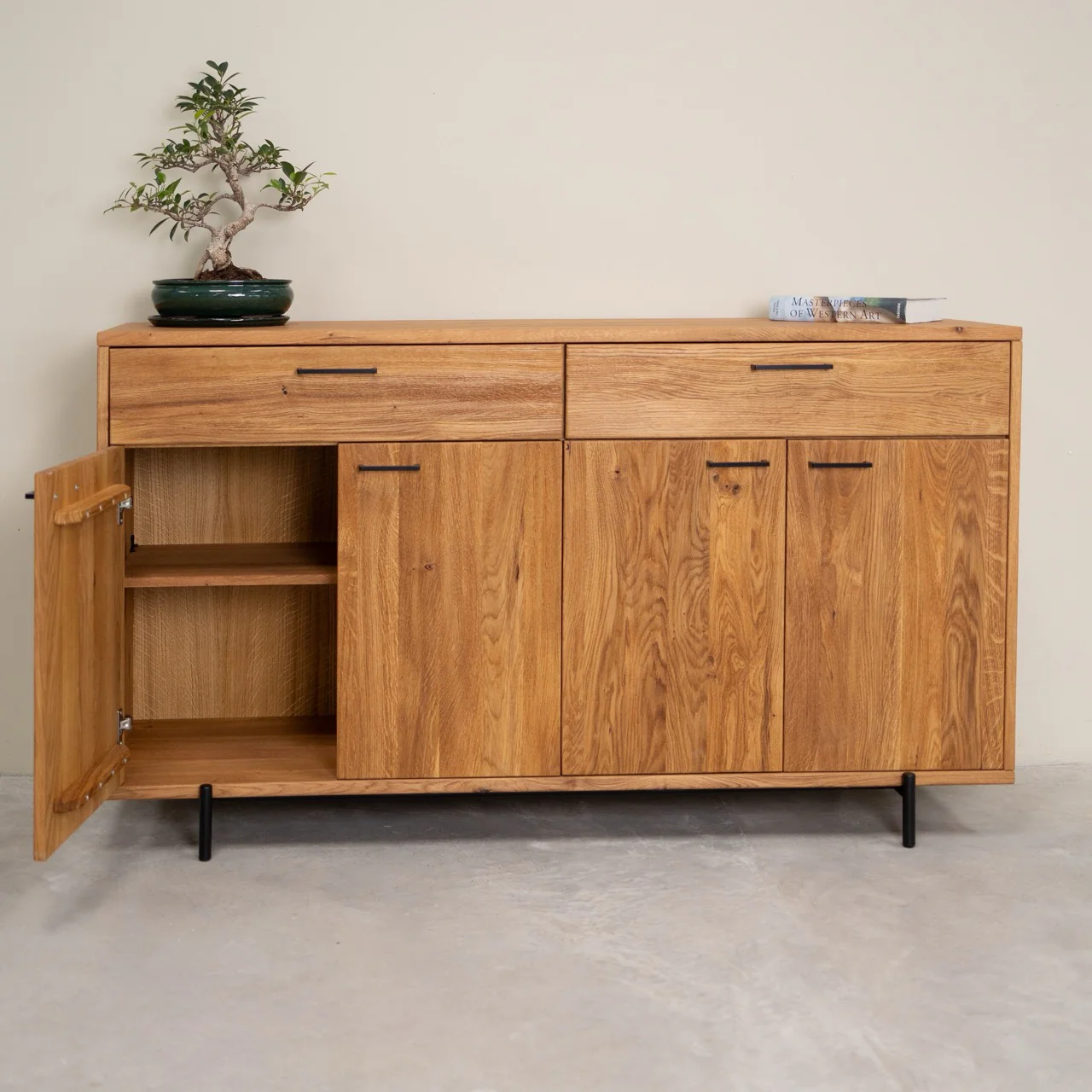 Buffet en bois massif Normandie - NordicStory - Image 3