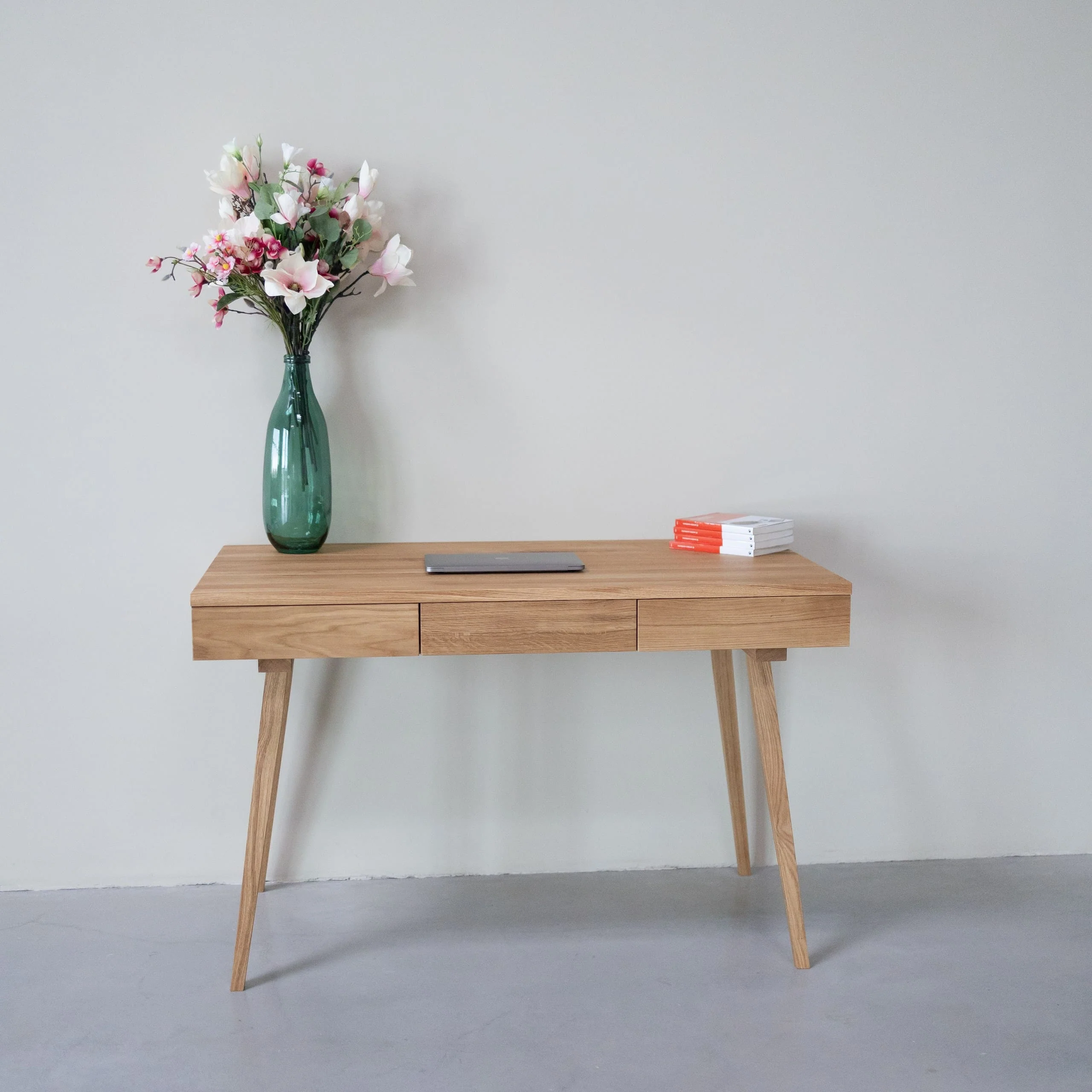 Bureau en bois massif de chêne Malmo 1 - NordicStory - Image 6
