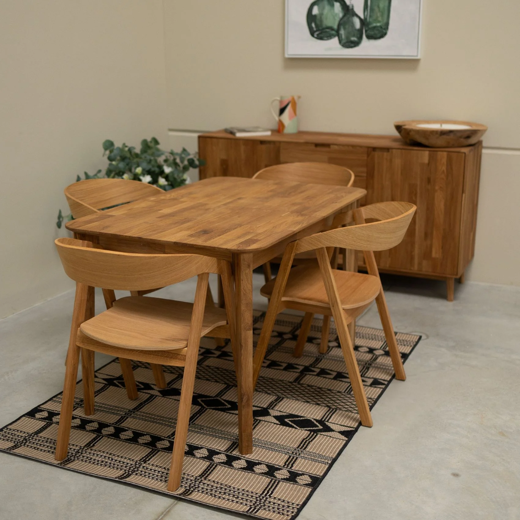 Chaise en bois massif de chêne Knut – Lot de 2 ou 4 chaises - NordicStory - Image 11