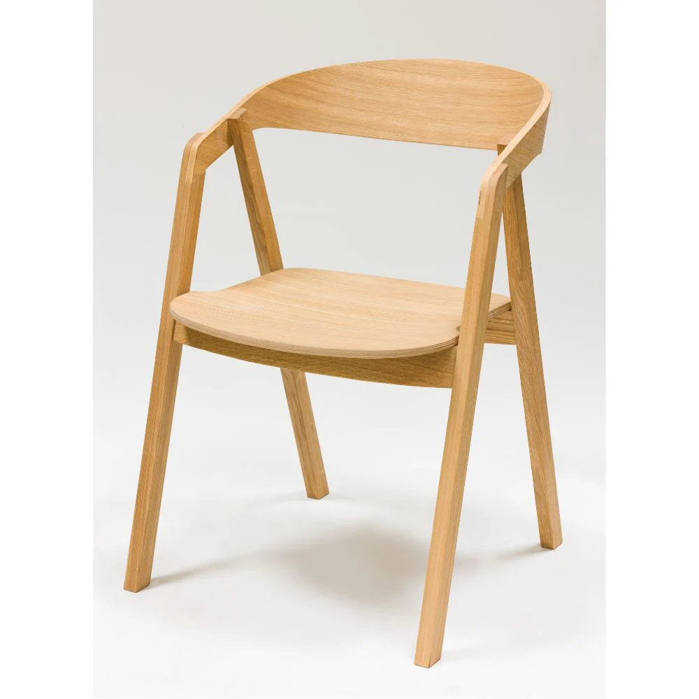 Chaise en bois massif de chêne Knut – Lot de 2 ou 4 chaises - NordicStory - Image 14