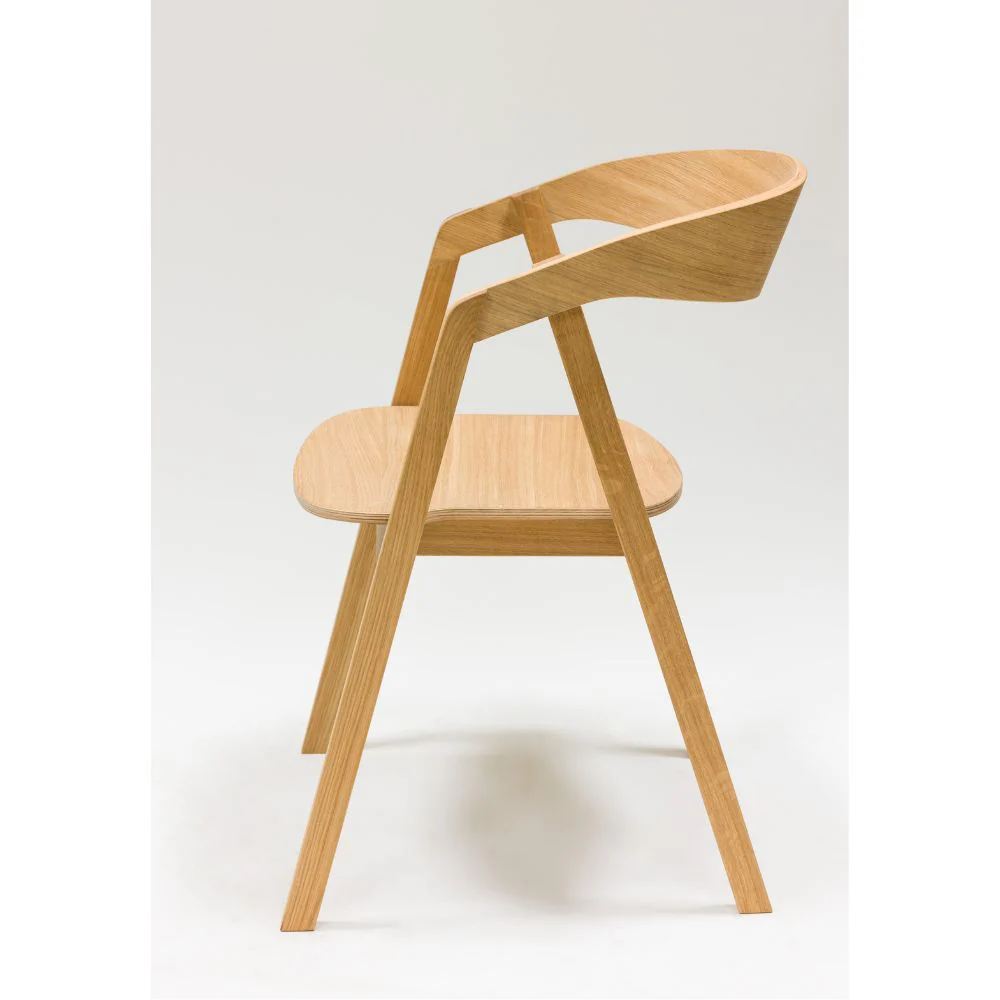 Chaise en bois massif de chêne Knut – Lot de 2 ou 4 chaises - NordicStory - Image 15