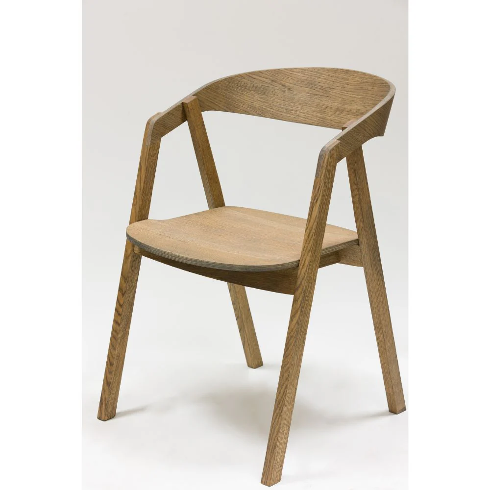Chaise en bois massif de chêne Knut – Lot de 2 ou 4 chaises - NordicStory - Image 18