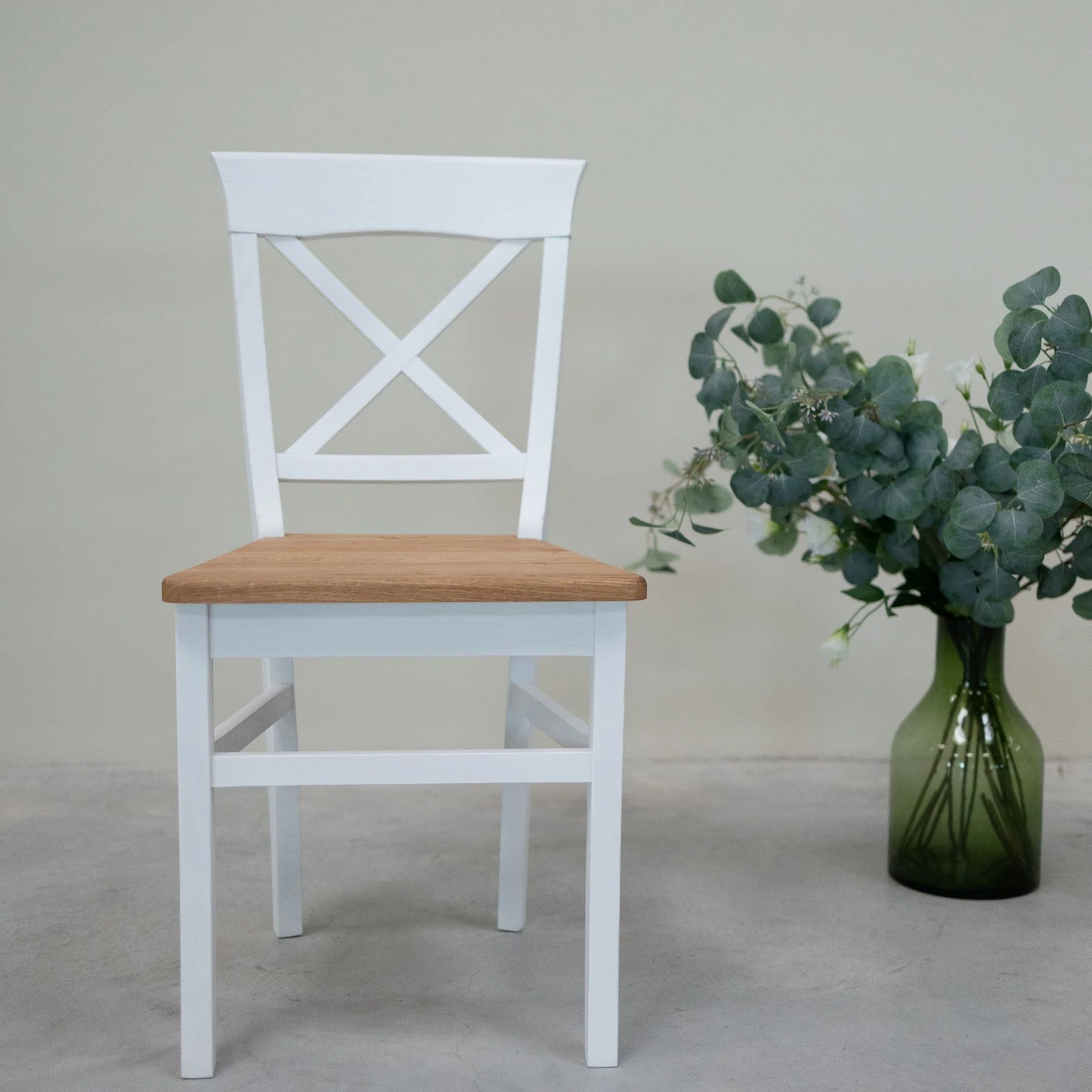 Chaise en bois massif Lausanne - Lot de 2 ou 4 - NordicStory - Image 9