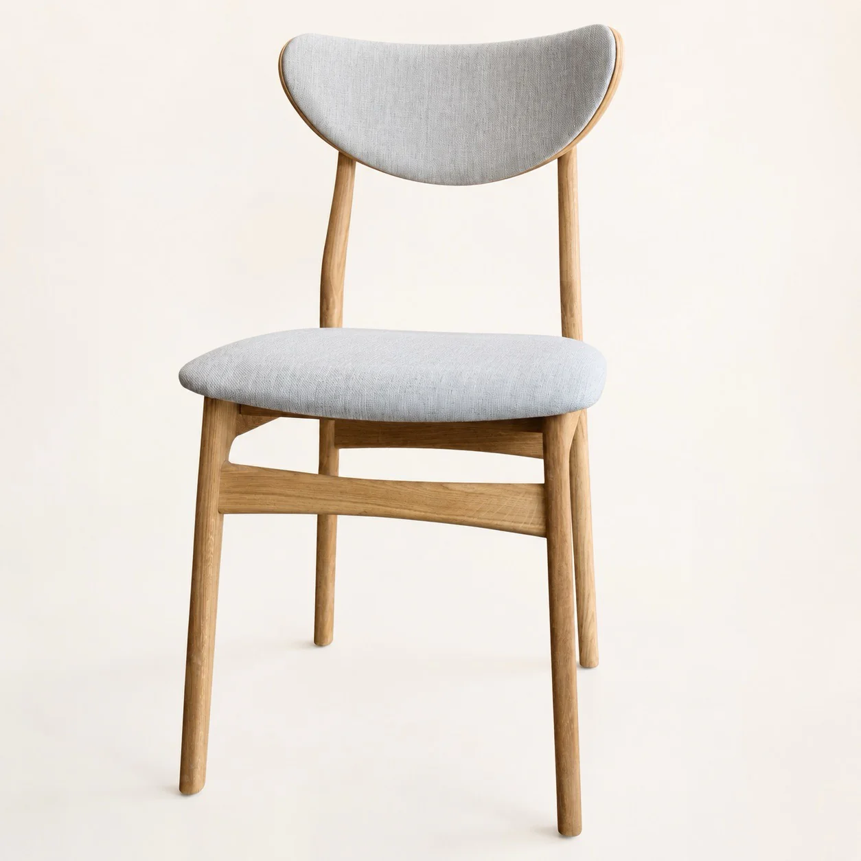 Chaise en bois massif de chêne Maxwell, revêtement - Lot de 2 ou 4 chaises - NordicStory - Image 16