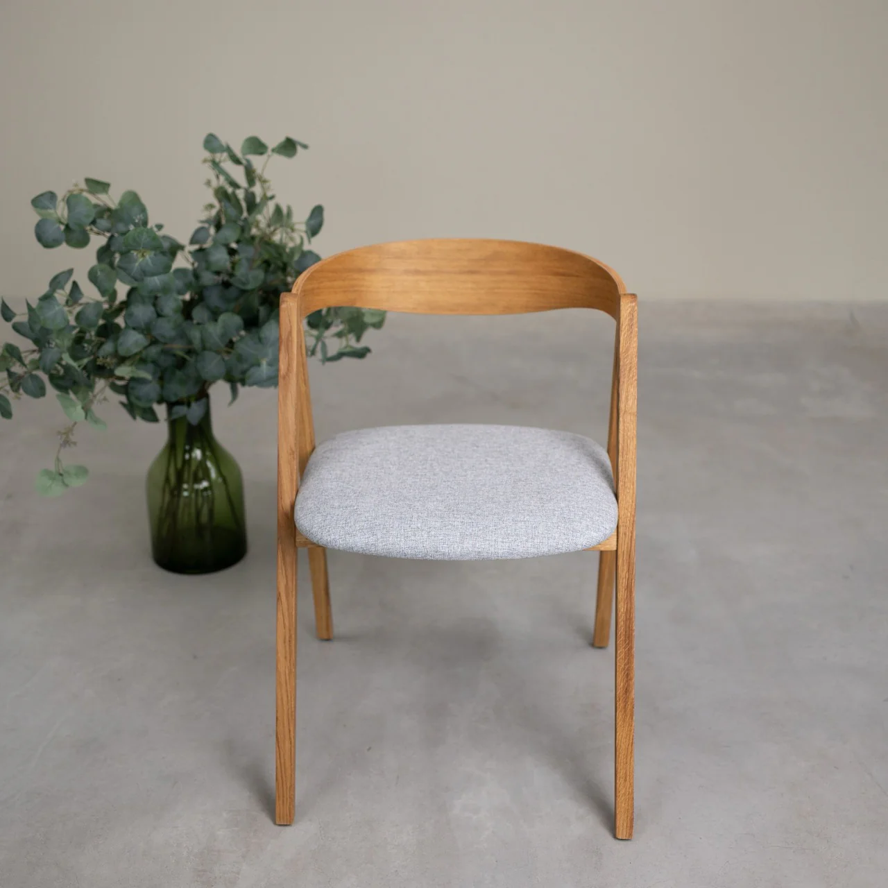 Chaise en bois massif de chêne naturel Oscar, revêtement - Lot de 2 ou de 4 chaises - NordicStory - Image 16