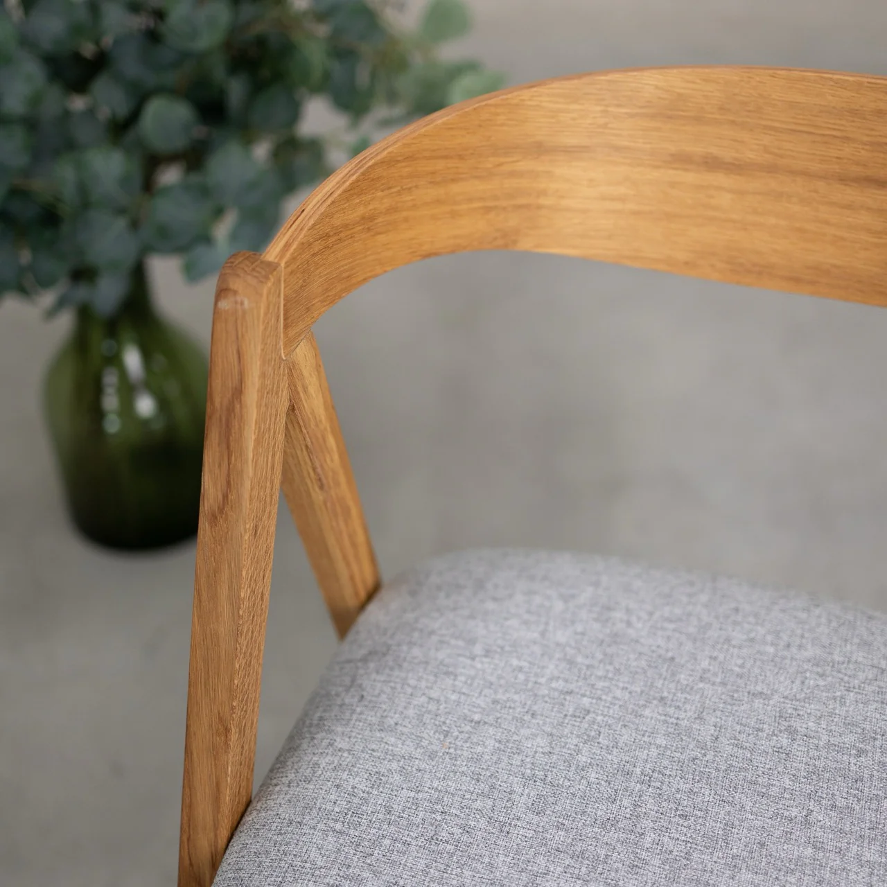 Chaise en bois massif de chêne naturel Oscar, revêtement - Lot de 2 ou de 4 chaises - NordicStory - Image 17