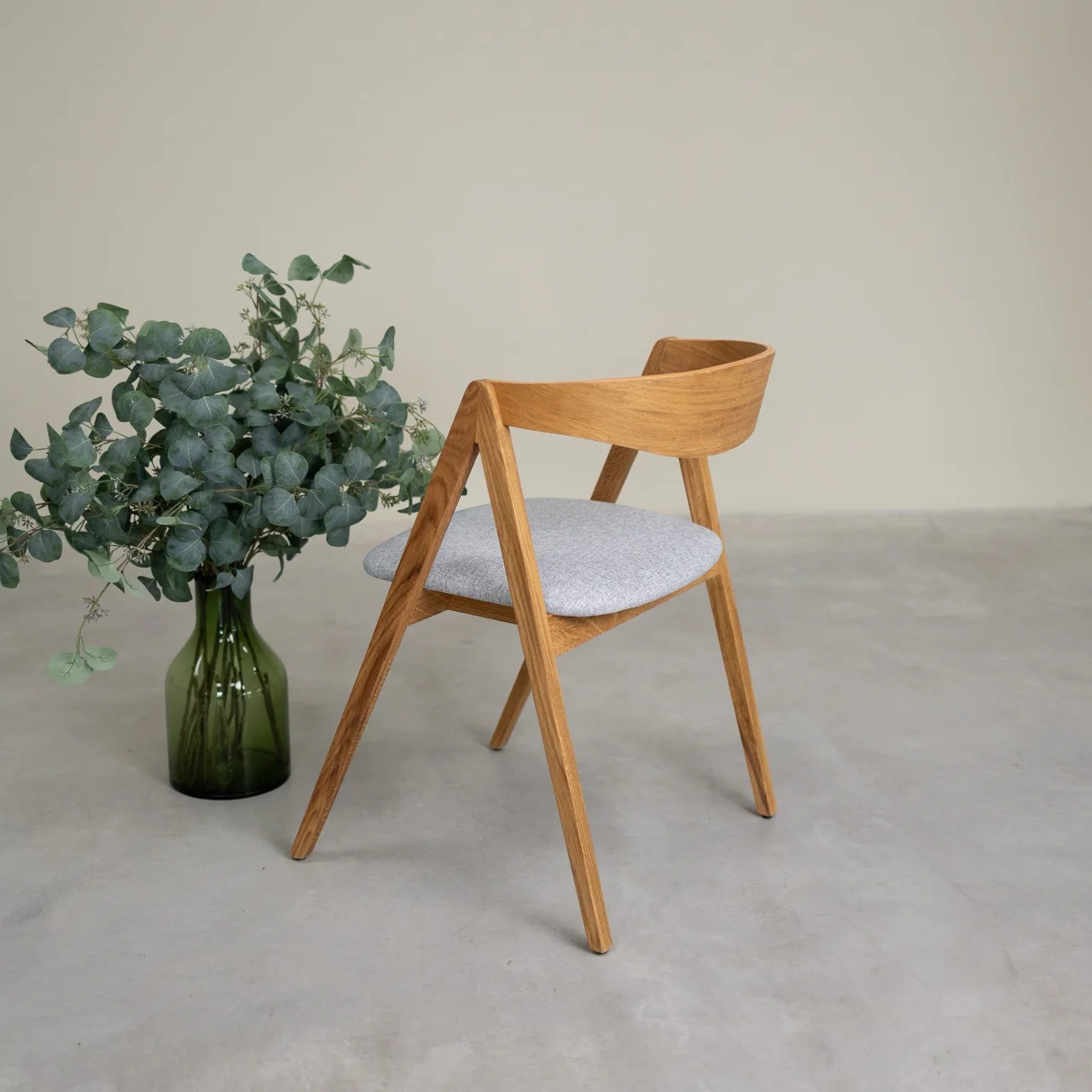 Chaise en bois massif de chêne naturel Oscar, revêtement - Lot de 2 ou de 4 chaises - NordicStory - Image 19