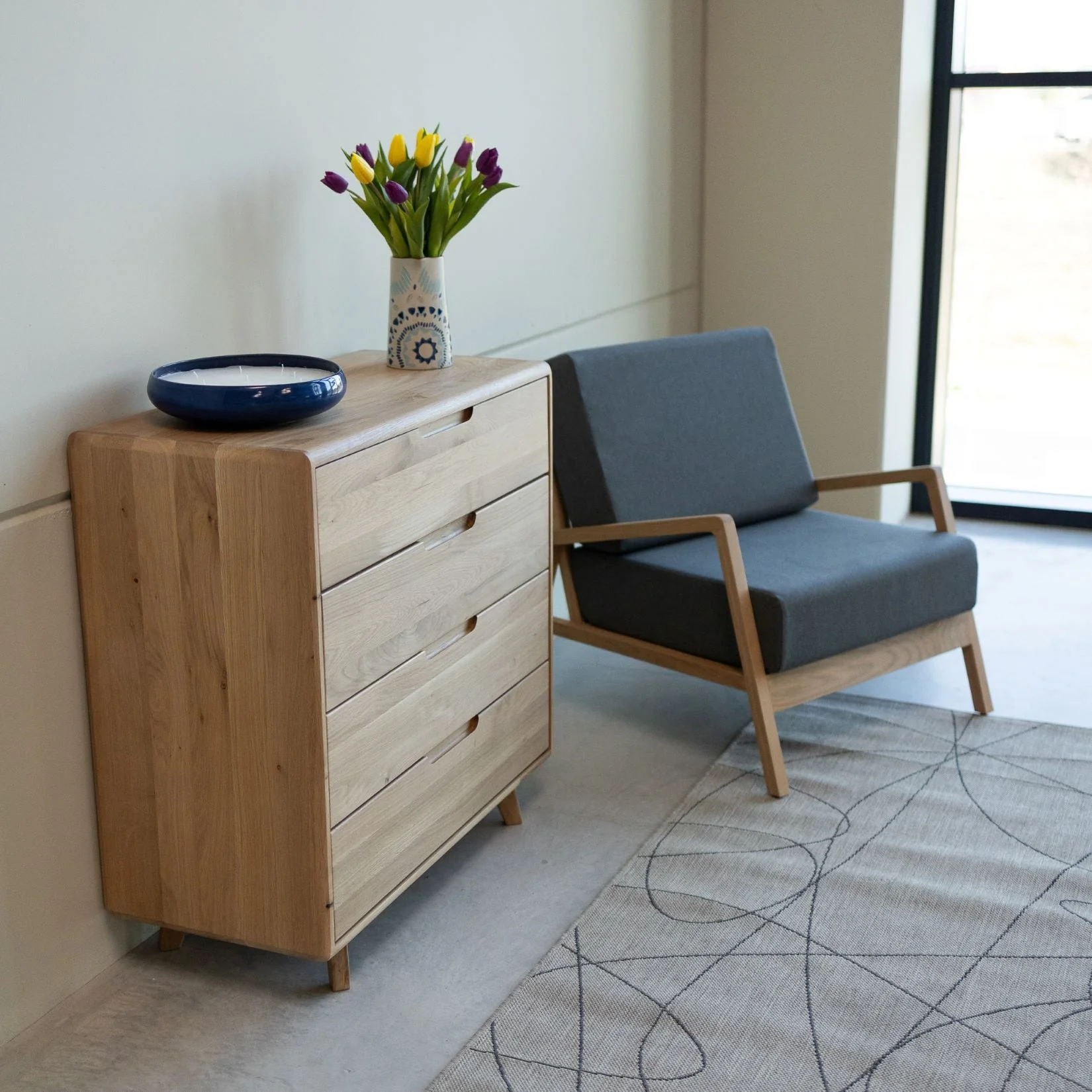 Commode en bois massif Suède 4.1 – NordicStory - Image 3