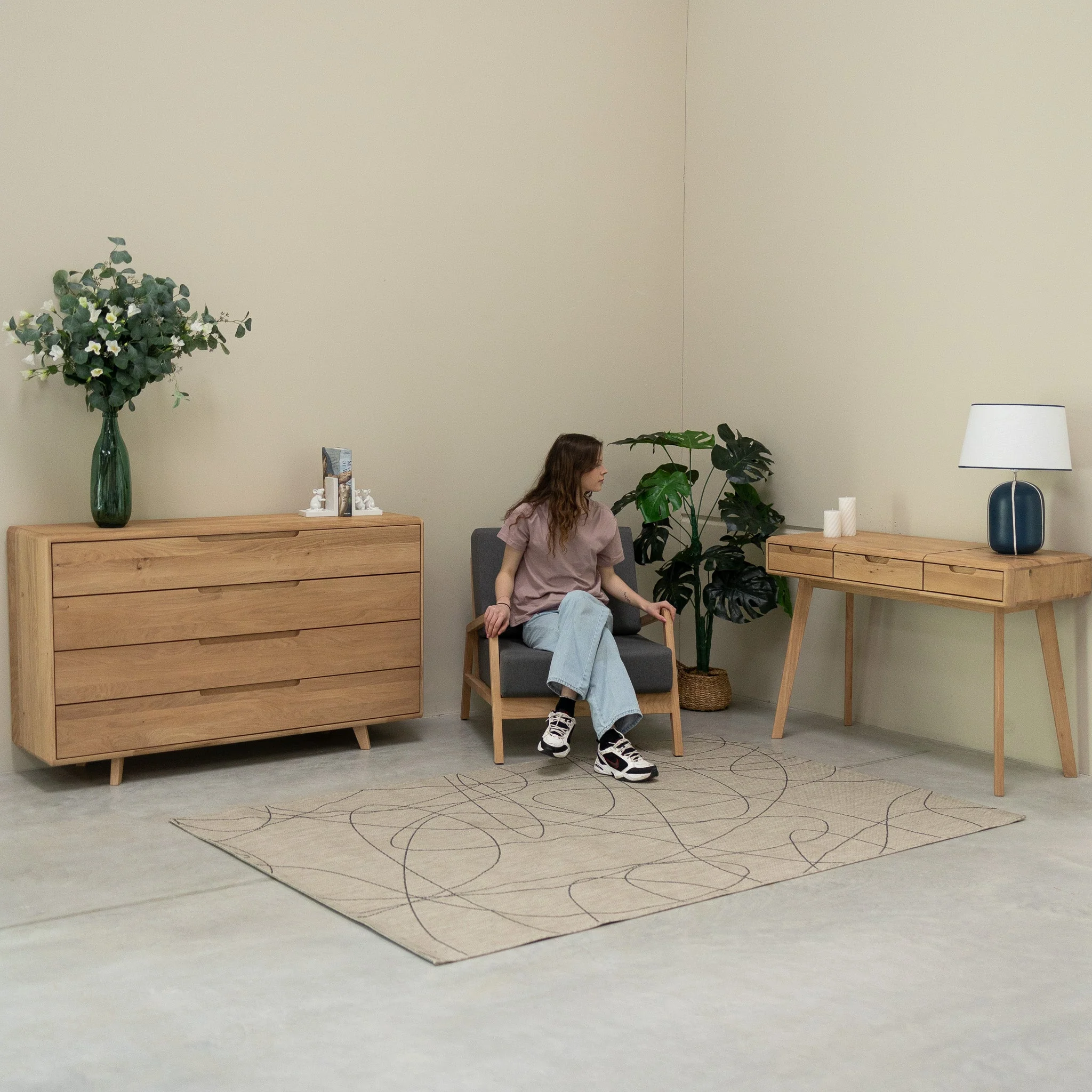 Commode en bois massif Suède 4.2 – NordicStory - Image 3