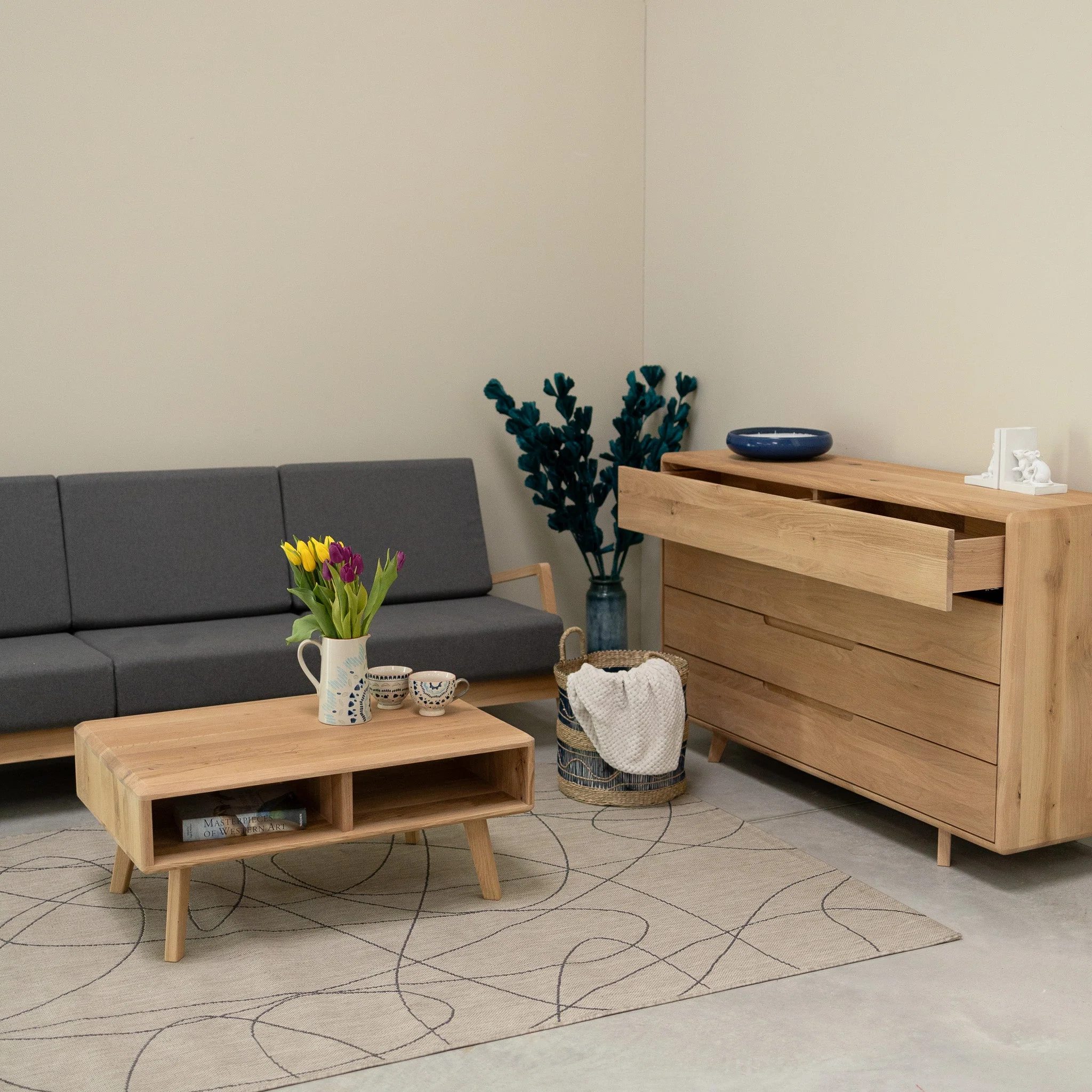 Commode en bois massif Suède 4.2 – NordicStory - Image 4