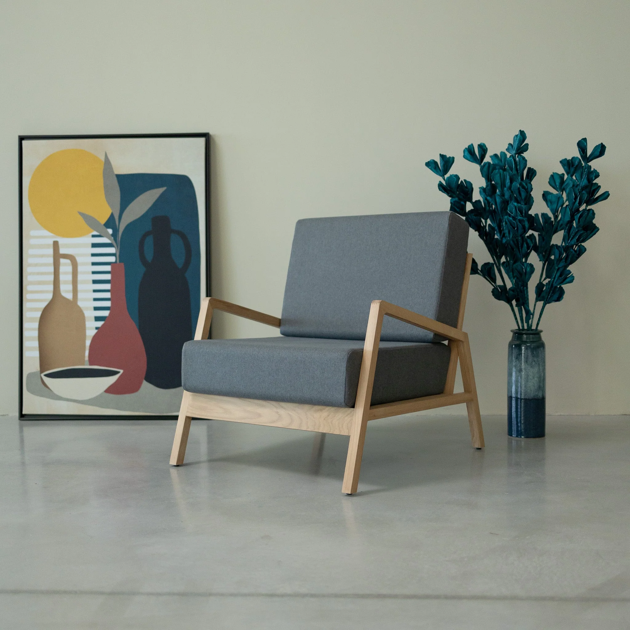 Fauteuil en bois massif de chêne Suède - NordicStory - Image 14