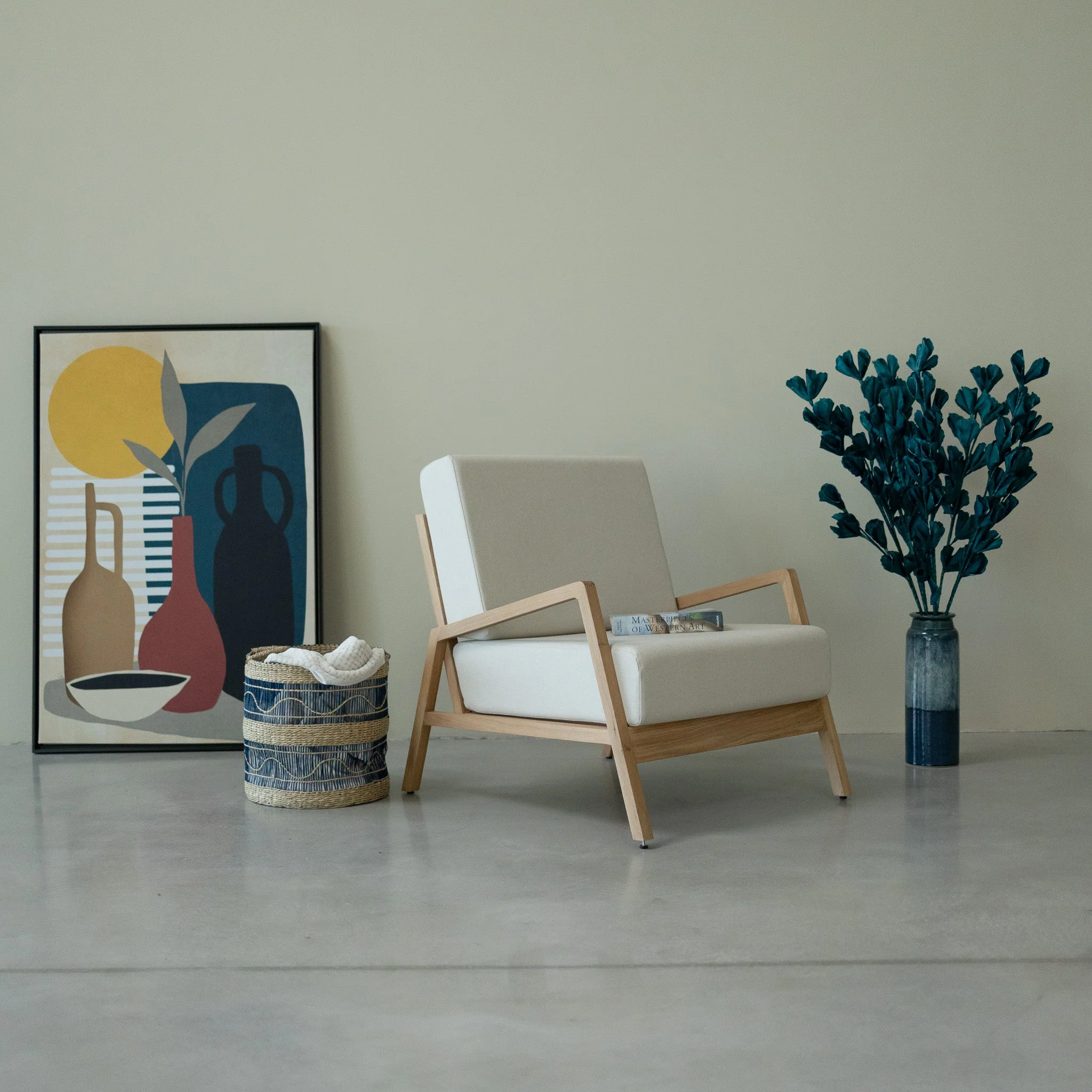 Fauteuil en bois massif de chêne Suède - NordicStory - Image 8