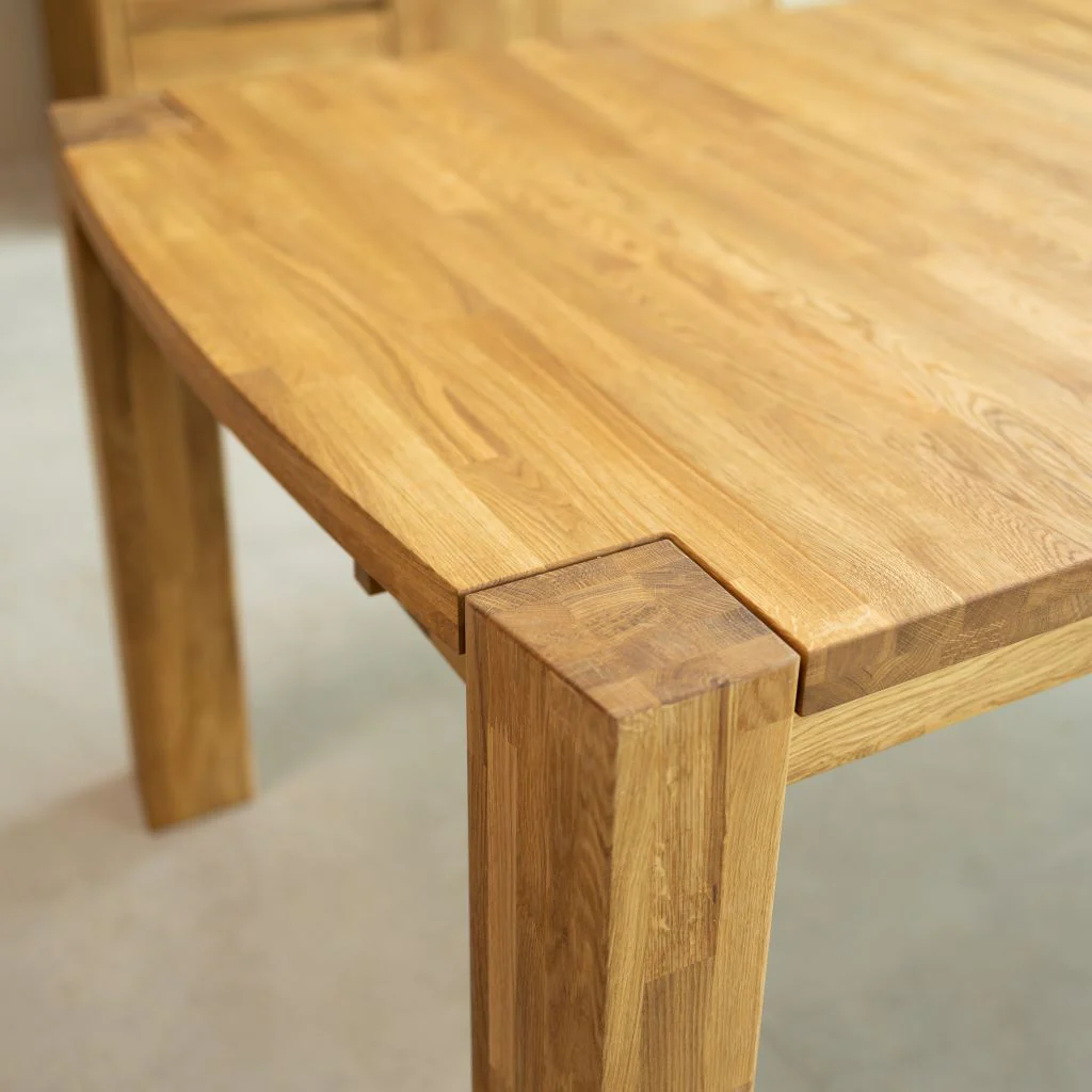 Table à manger extensible en bois massif de chêne Balder - NordicStory - Image 6