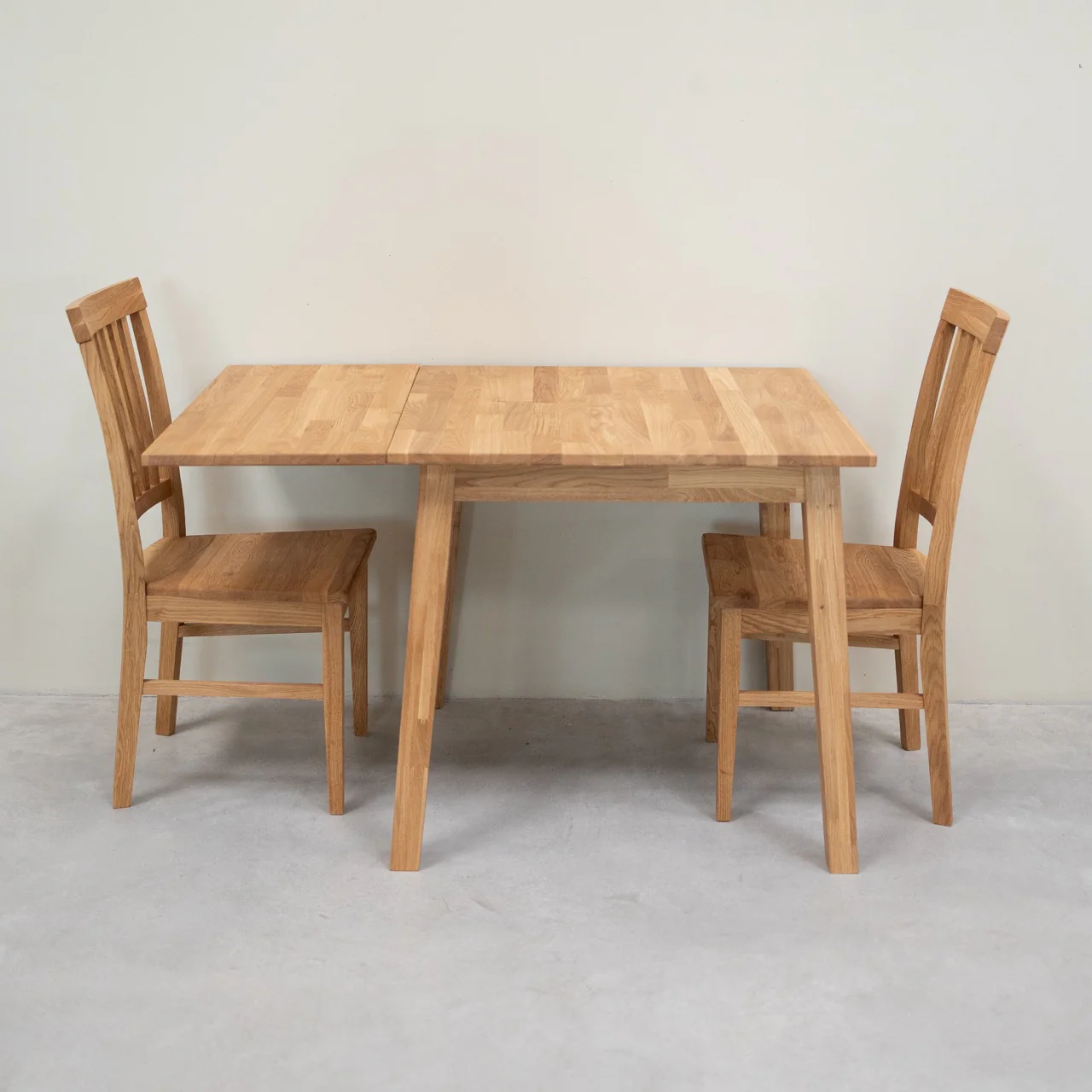 Table à manger extensible en bois massif de chêne Tomas - NordicStory - Image 7