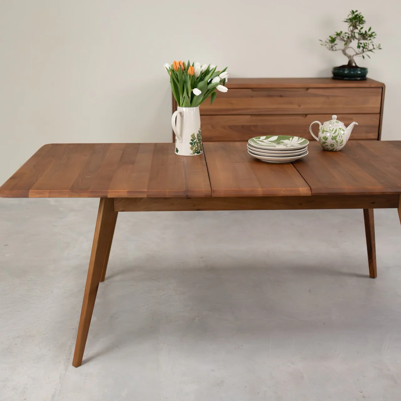 Table à manger extensible en bois massif Suède – NordicStory - Image 19