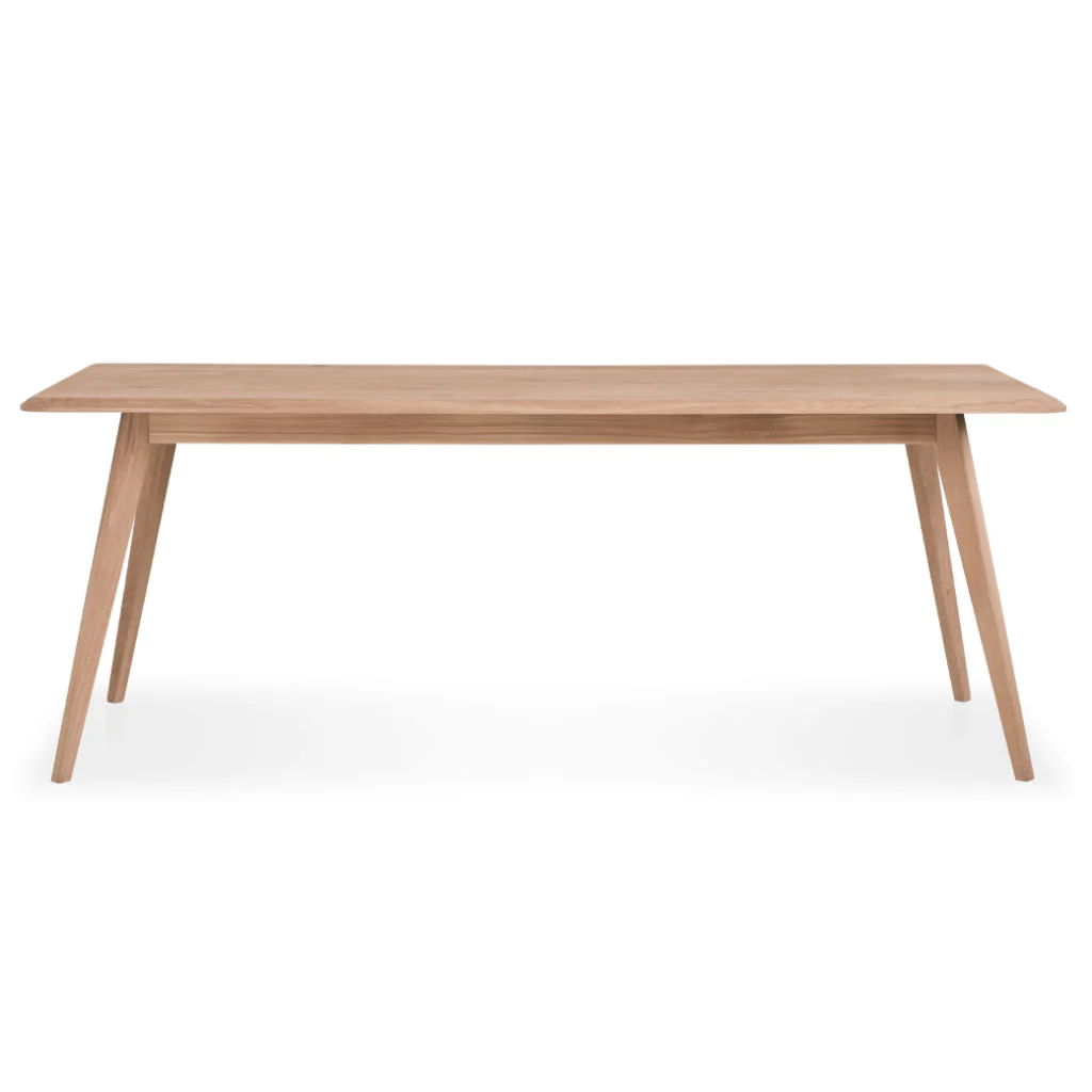 Table à manger fixe en bois massif Suède - NordicStory - Image 12