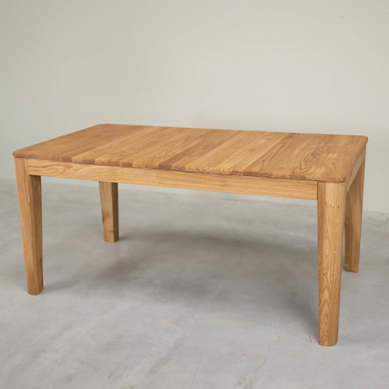 Table à manger rectangulaire extensible en bois massif de chêne Kodama - NordicStory - Image 10