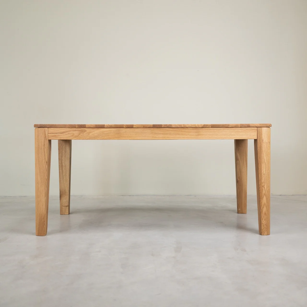 Table à manger rectangulaire extensible en bois massif de chêne Kodama - NordicStory - Image 8