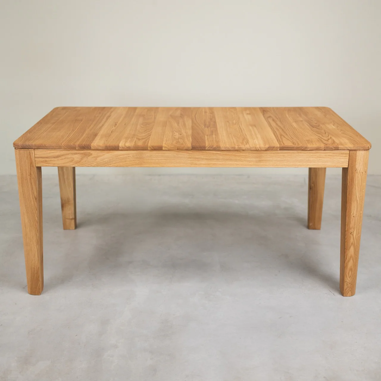 Table à manger rectangulaire extensible en bois massif de chêne Kodama - NordicStory - Image 9