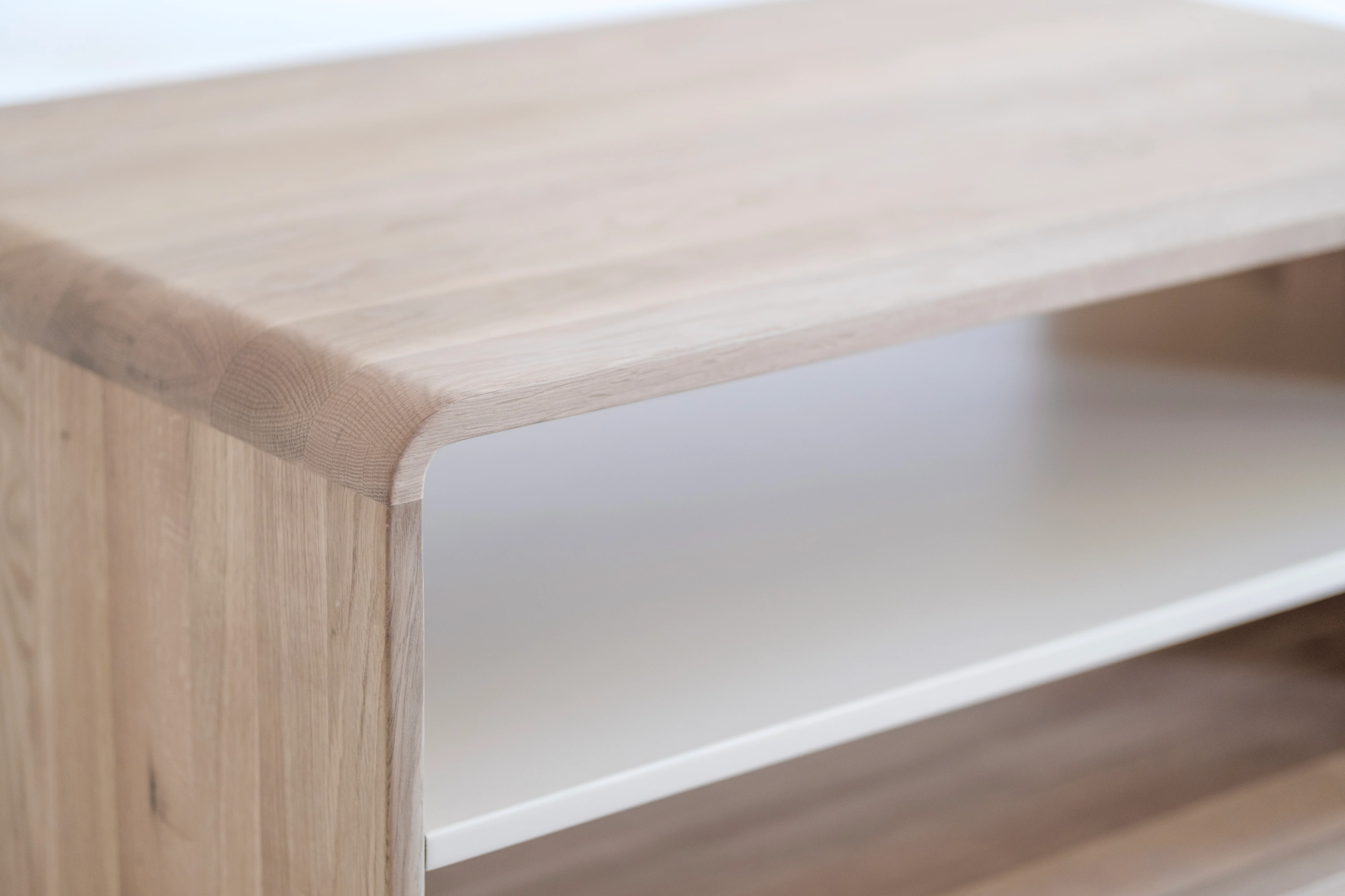 Table basse en bois massif de chêne Oslo - NordicStory - Image 4