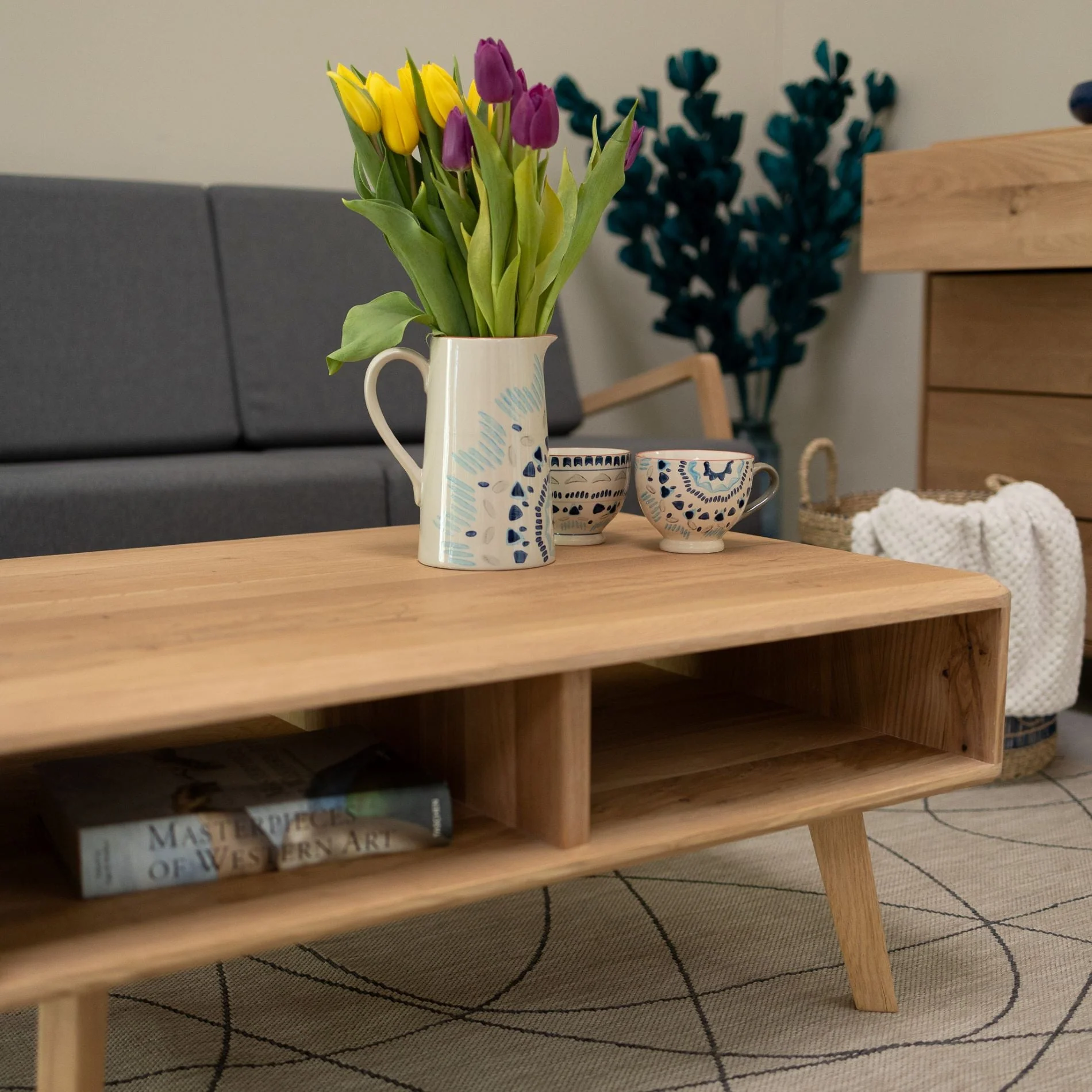 Table basse en bois massif Suède 1 – NordicStory - Image 4