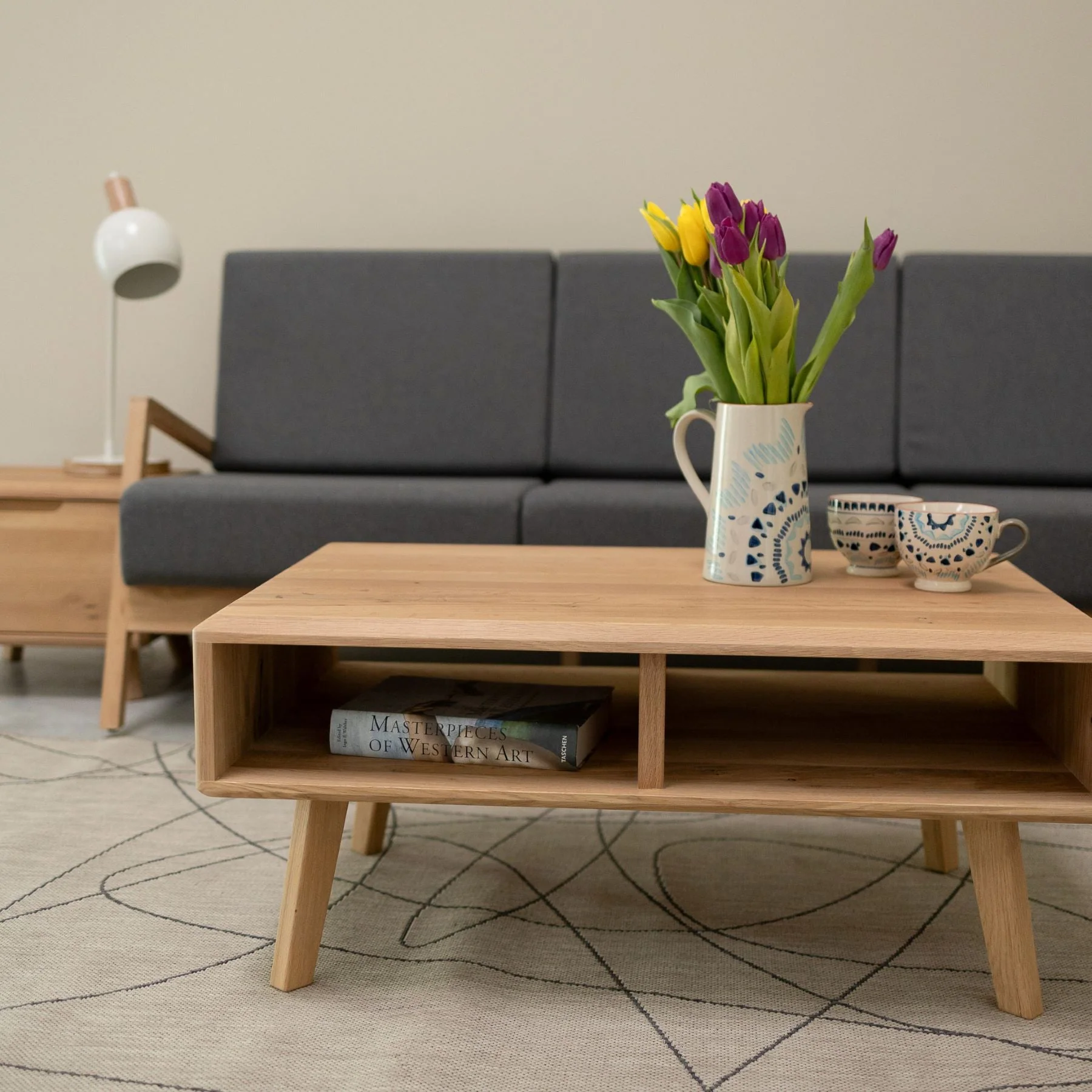 Table basse en bois massif Suède 1 – NordicStory - Image 6